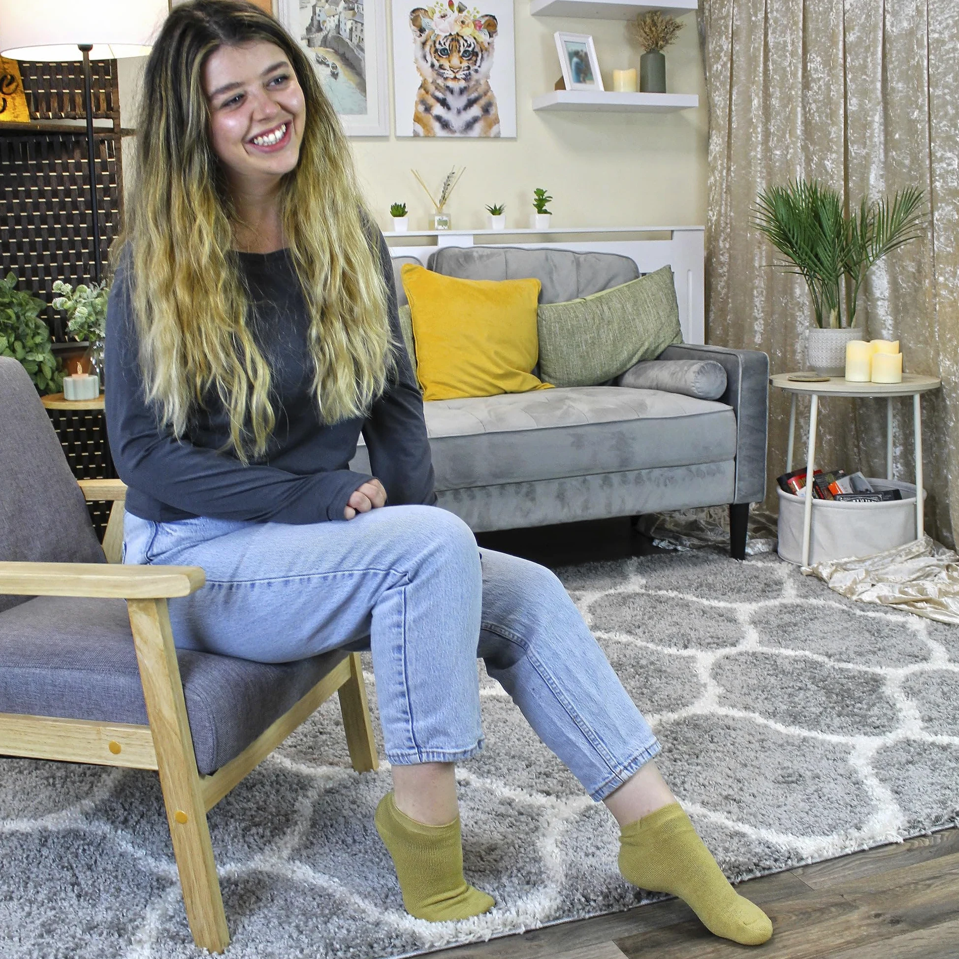 Sock Snob - Pack De 12 Pares De Calcetines Tobilleros Para Mujer, Gruesos Y Cálidos Para Invierno