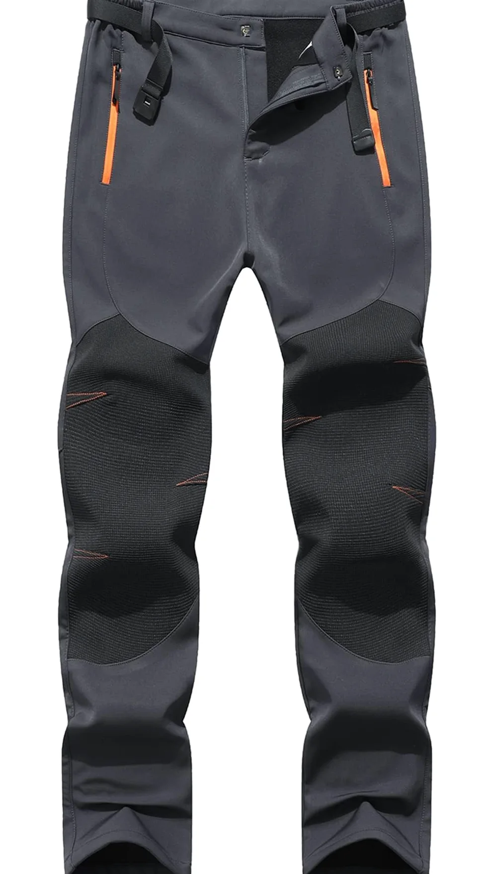BenBoy Hombre Trekking Pantalones de Nieve Impermeables Softshell Montaña Pantalones Invierno Calentar Escalada Senderismo Esquiar Aire Libre