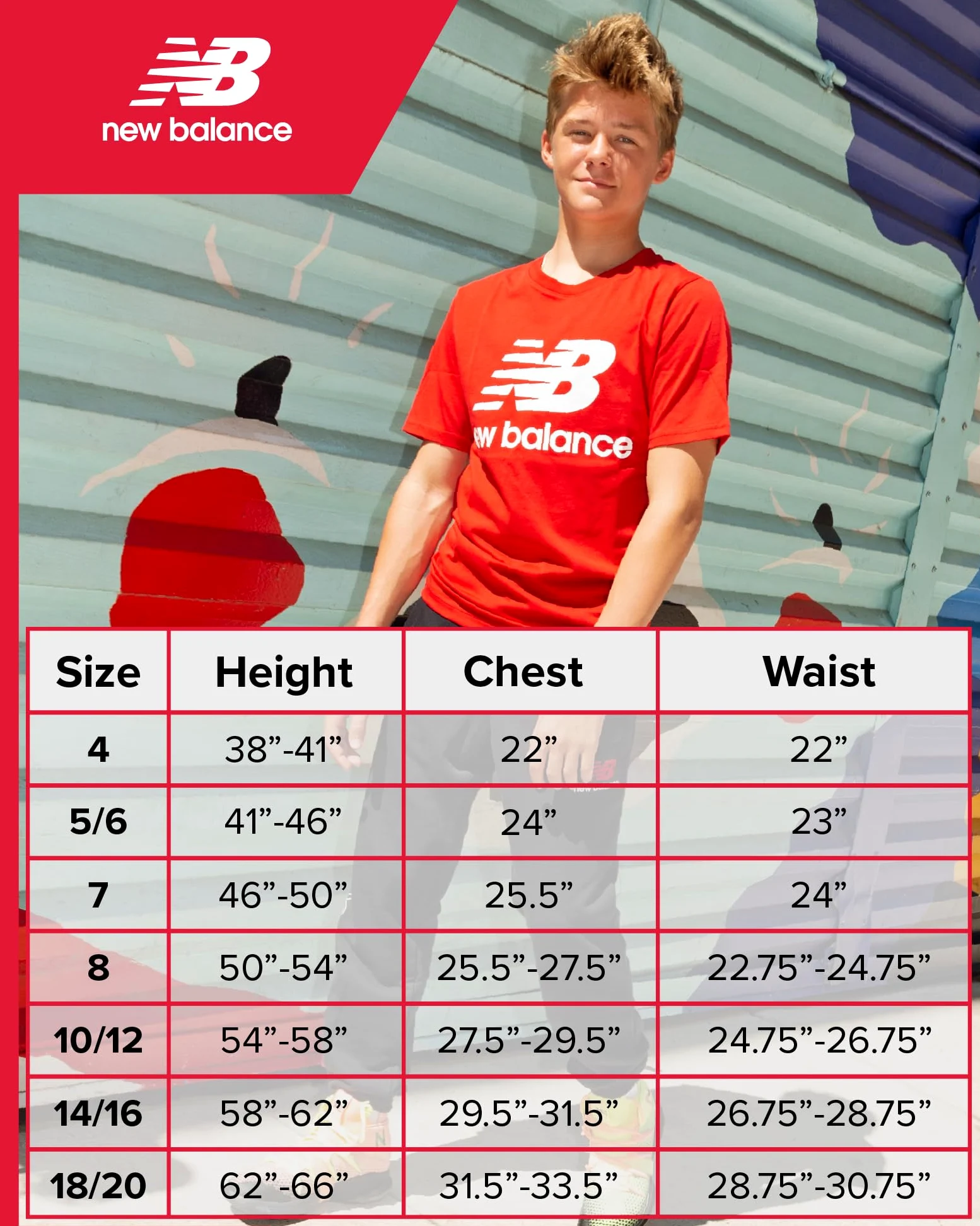 New Balance Boys' T-Shirt - Thermal Waffle Knit Long Sleeve Shirt (Size: 4-20), Size 14/16, Black