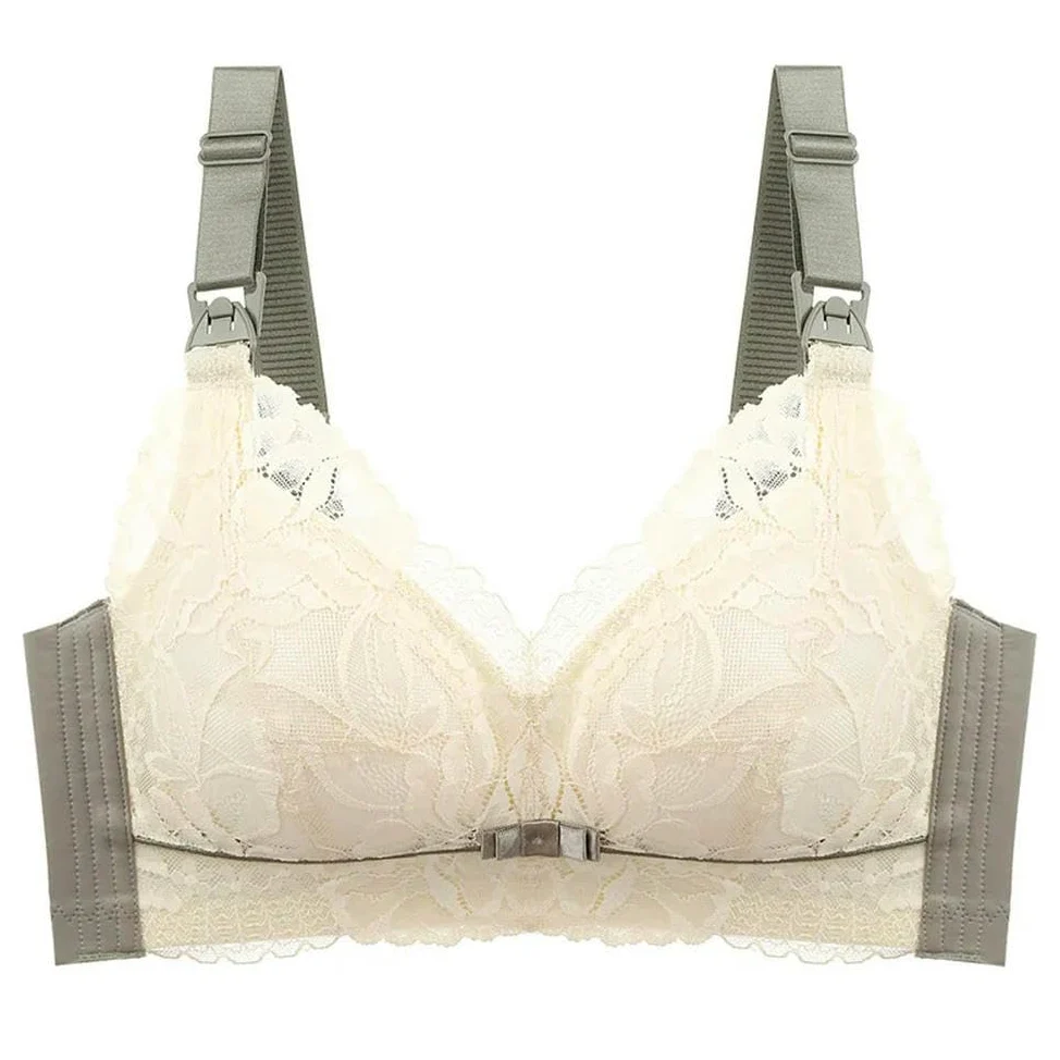 ZBDP - Brasier de lactancia recogido para evitar la flacidez posparto, ropa interior para mujeres embarazadas, brasier de lactancia materna