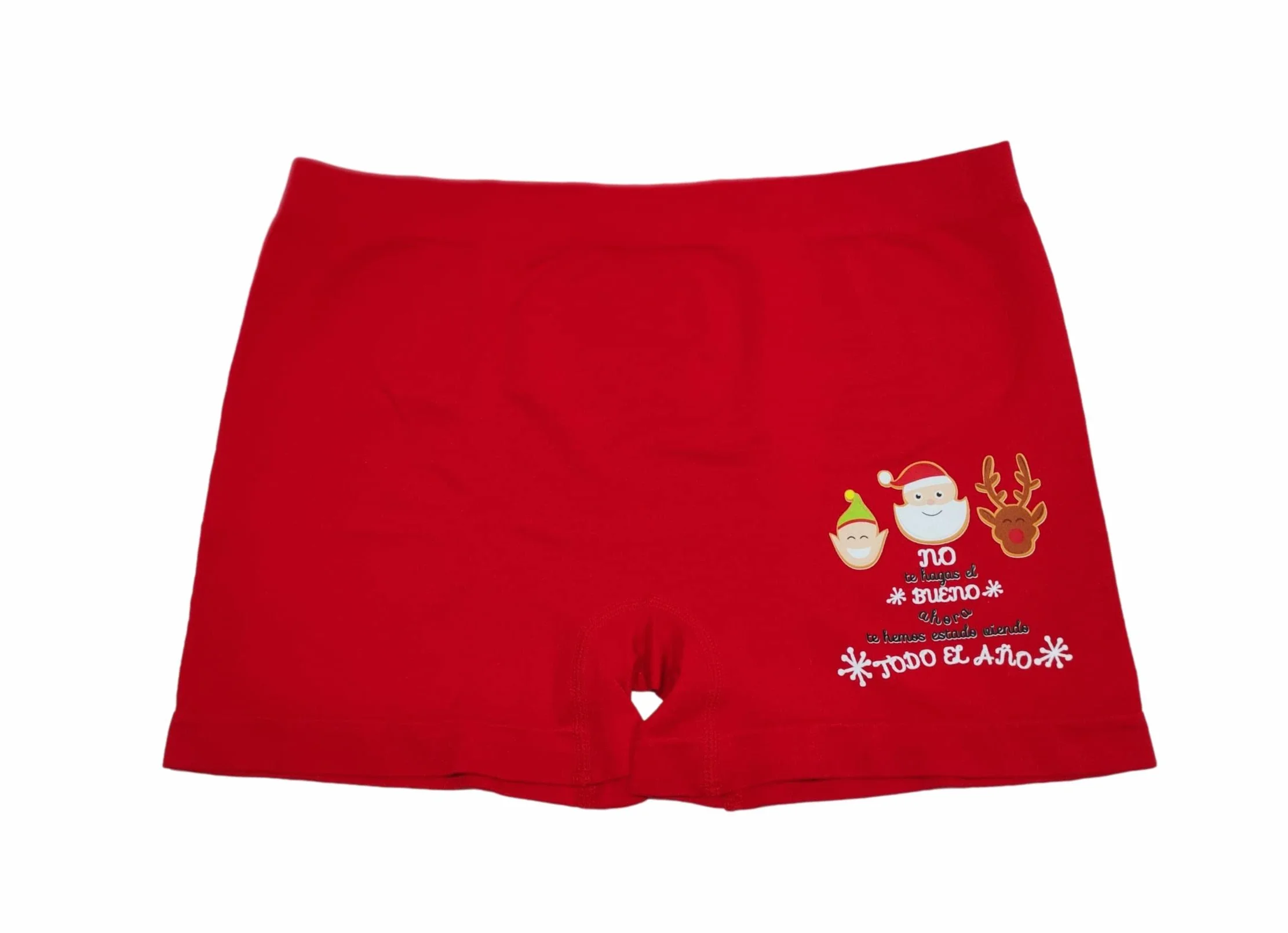 Boxer Hombre Navidad Papa Noel No te Hagas el Bueno Ahora Slip