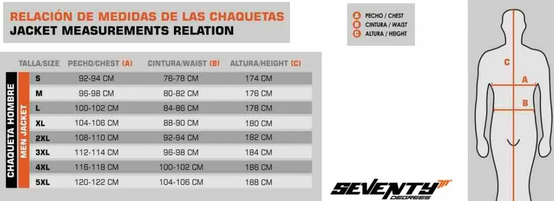Seventy Degrees Chaqueta Racing Hombre