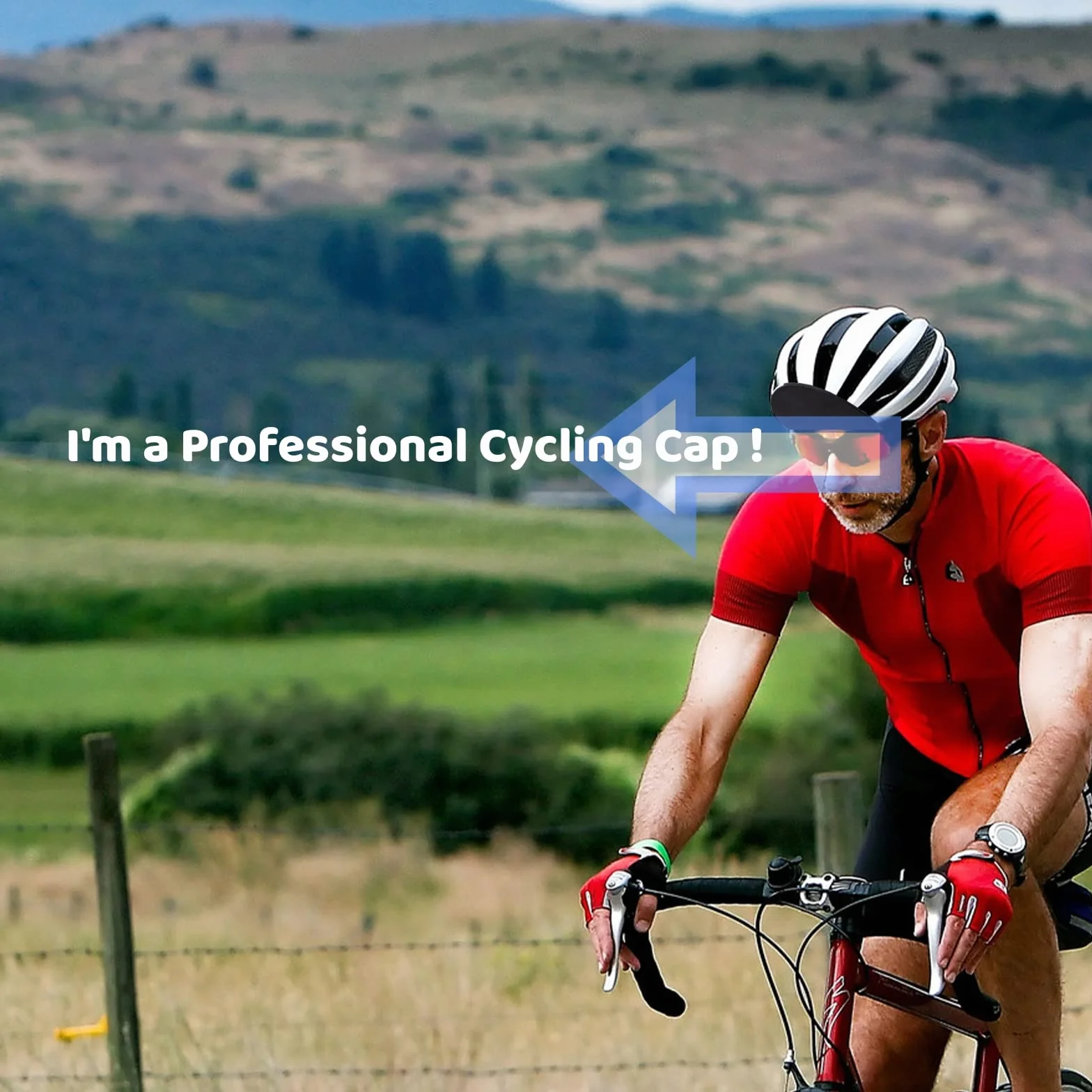 Brookyln Gorra de Ciclismo Transpirable para Hombre y Mujer
