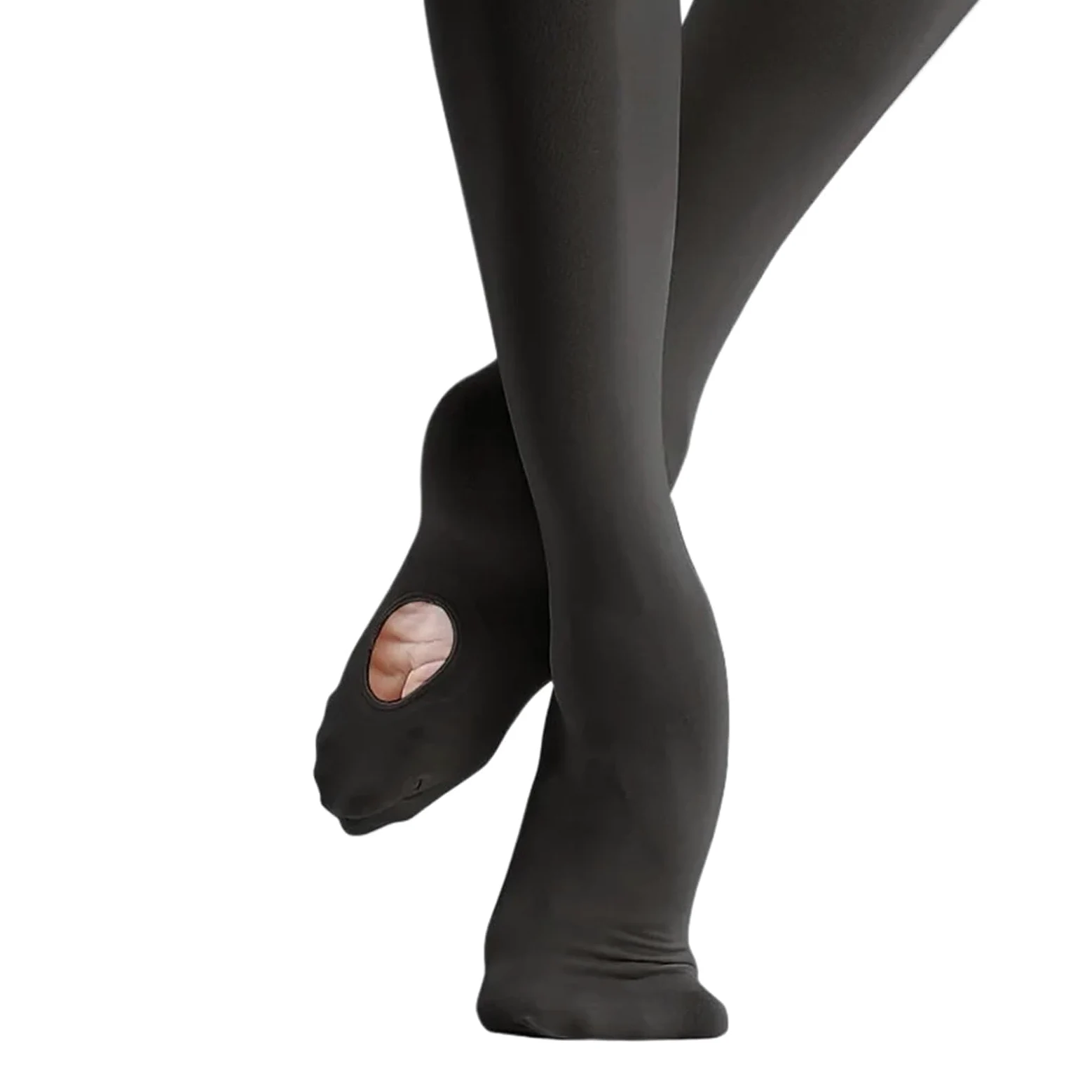 Medias Ballet Niña Ballet Tights for Adults Girls White Velvet Convertible Dance Stockings Pink Ballet Pantyhose 12 Pairs with Hole(Black 12pairs,Height 110 to 125cm)