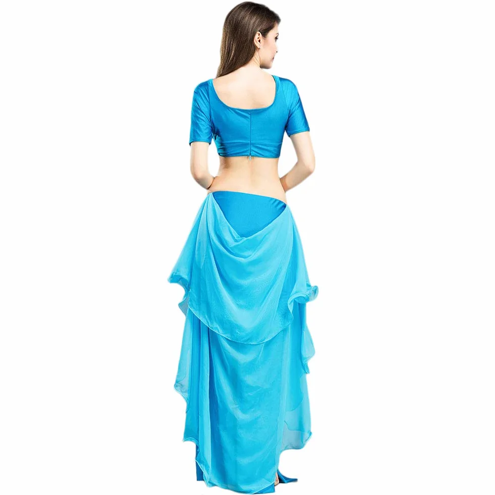 ROYAL SMEELA Conjunto de Danza del Vientre Tops Faldas para Mujer Traje Sexy