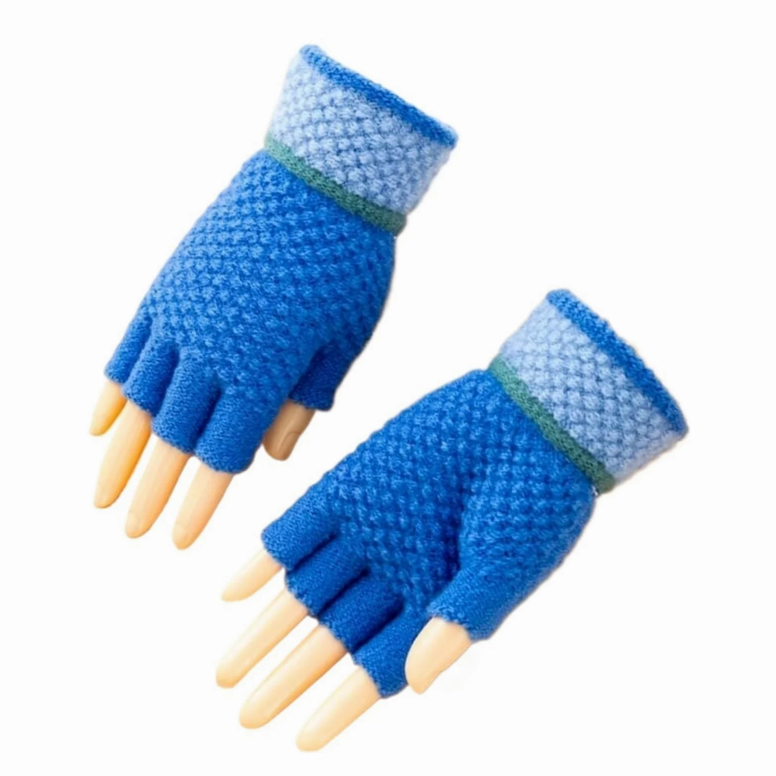Guantes Running Guantes De Medio Dedo Con Fugas For Ciclismo For Mujer, Guantes Cálidos Sin Dedos De Terciopelo For Invierno Guantes Deporte Hombre