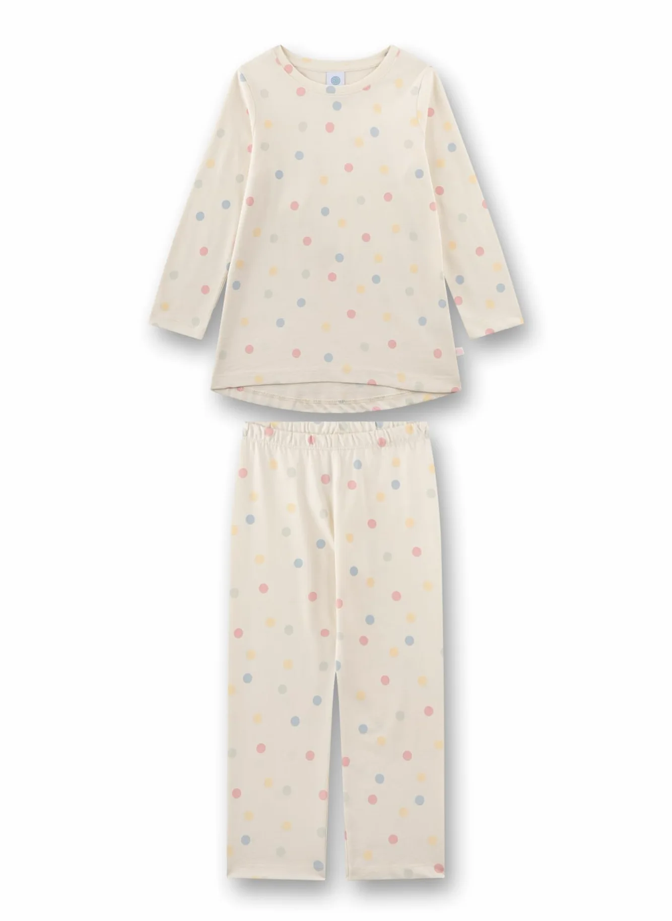Sanetta 233747 Juego de Pijama, Color Beige, 140 para Niñas