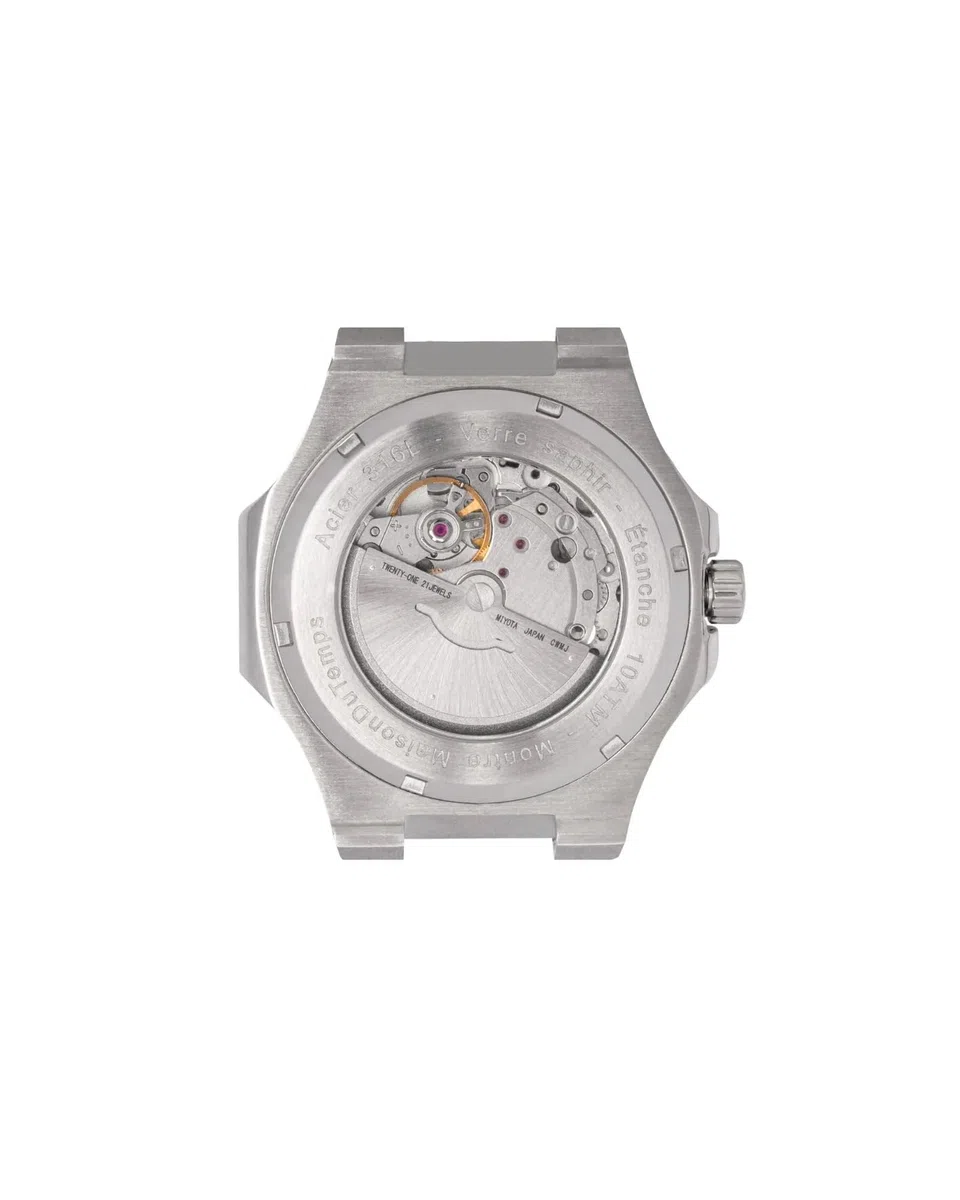 Casa del tiempo reloj automático hombre Miyota pulsera acero o silicona | acero 316L 40mm | impermeable 100m | MTZeta