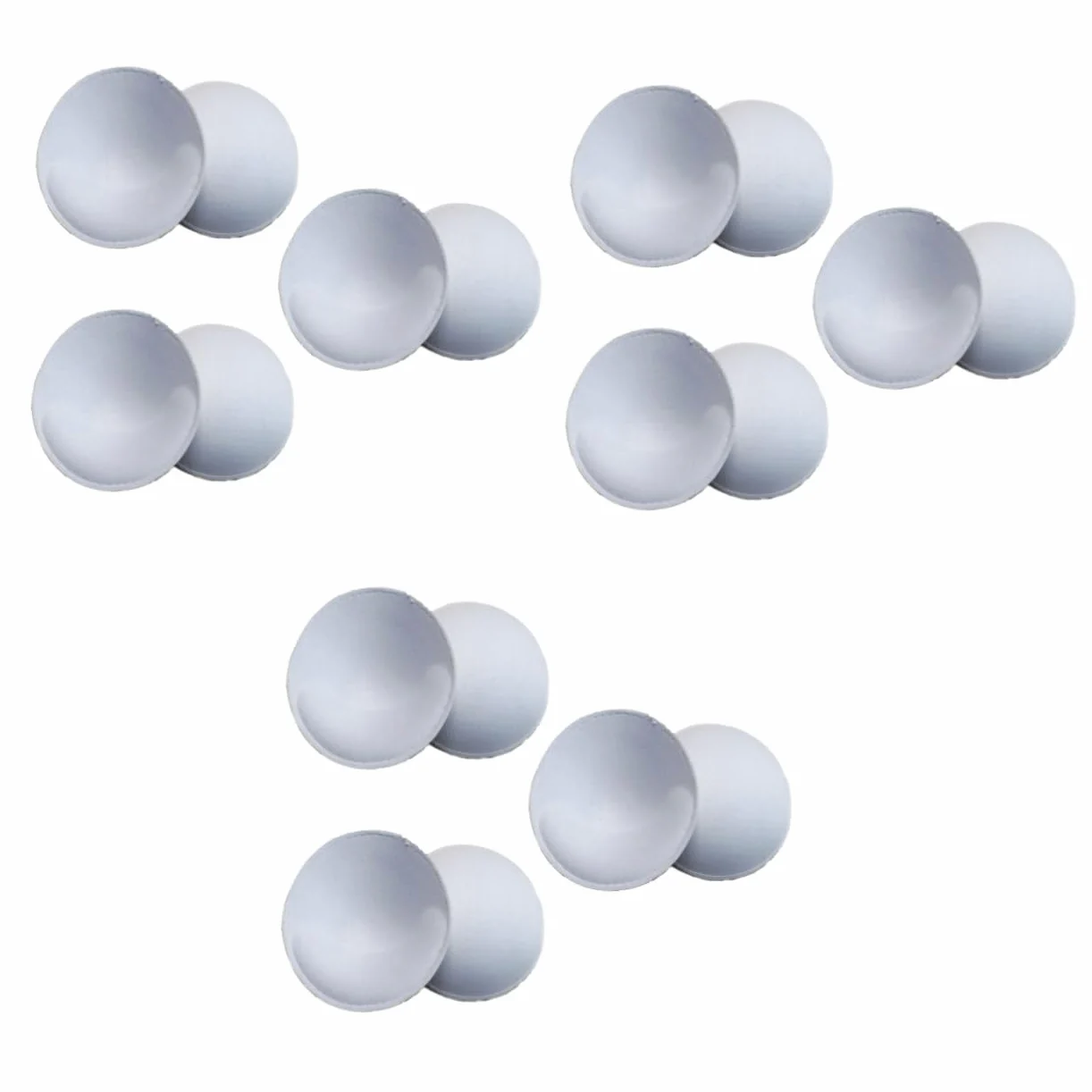 GALPADA 9 Pares forros de sujetador Almohadillas de desmontables para mujeres Almohadillas de de esponja para mujeres inserciones de sujetador extraíbles relleno de sujetador