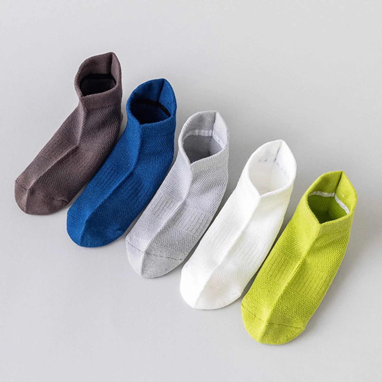 Generisch Calcetines infantiles para niños y niñas, cómodos y transpirables para uso diario y ocio, hechos de tela suave elástica para niños de 3 a 16 años, ideal para primavera y verano