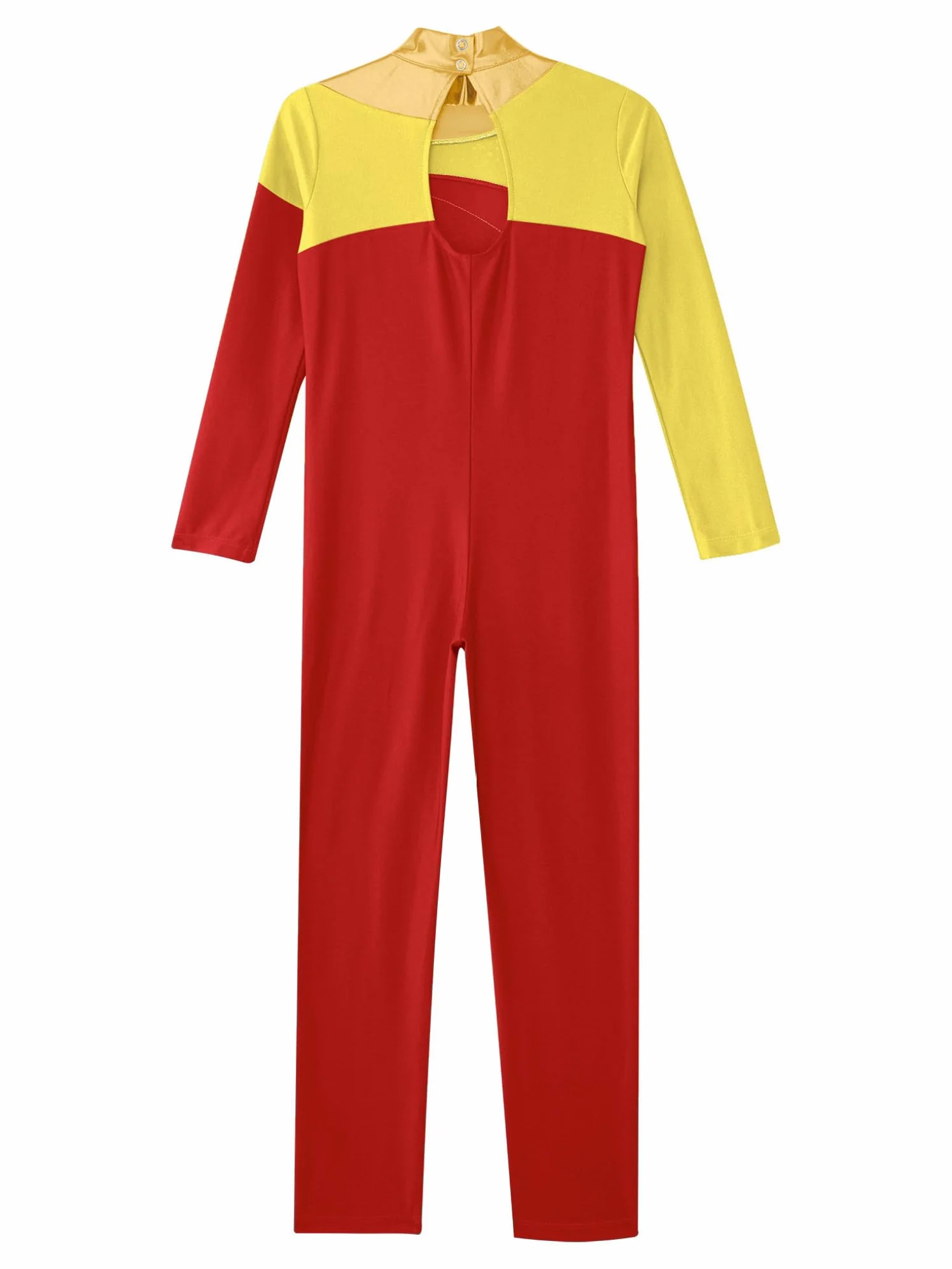 Oyolan Body De Danza Niña Mono Elástico De Gimnasia Rítmica Maillot Brillante De Patinaje Artistico Mono De Deportivo Fitness Yoga