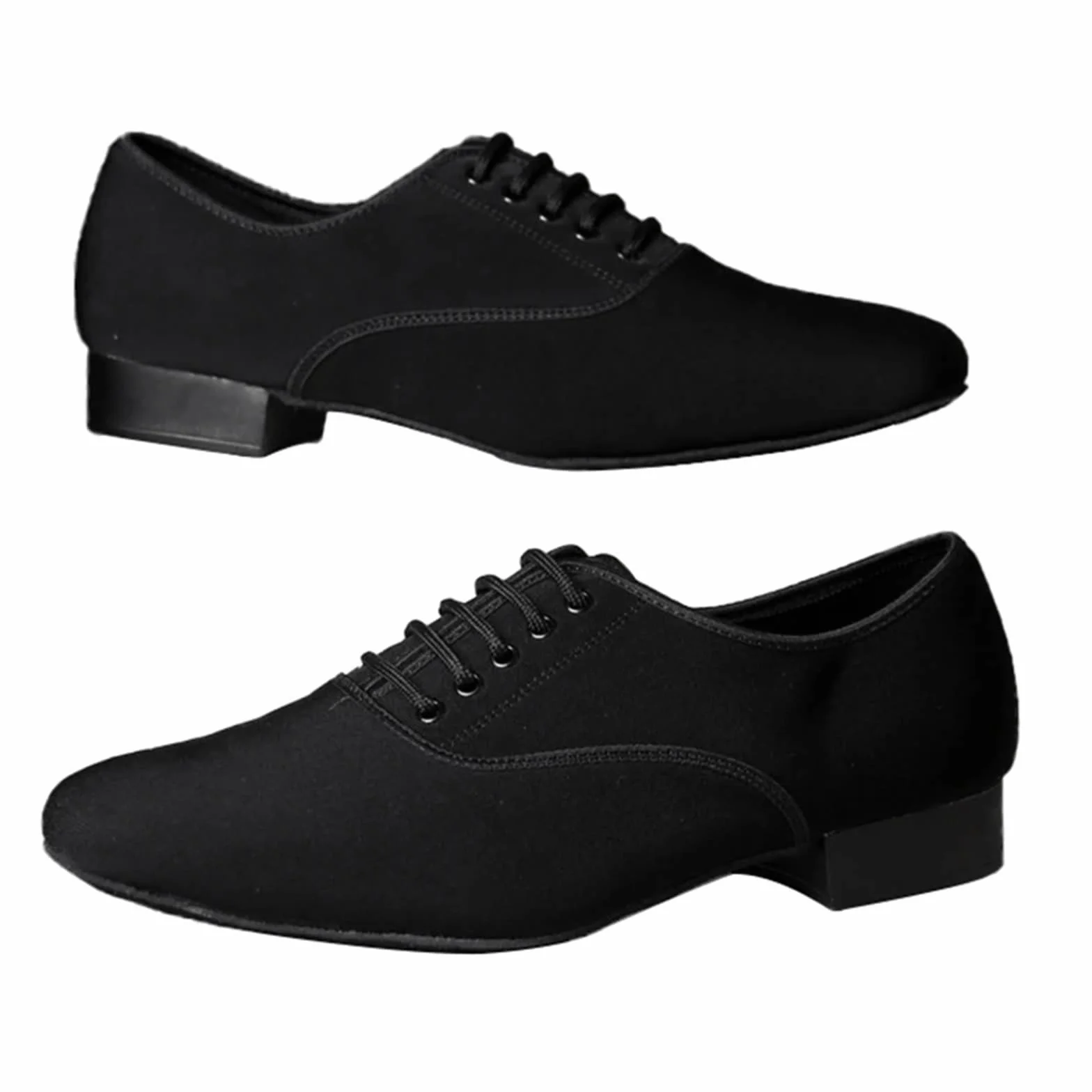 Zapatos de Baile Latino Hombre Zapatos de baile latino de salón, zapatos de Jazz for hombre, zapatillas de deporte for hombre, zapatos de baile profesionales o de práctica de tacón bajo, tela Oxford(I