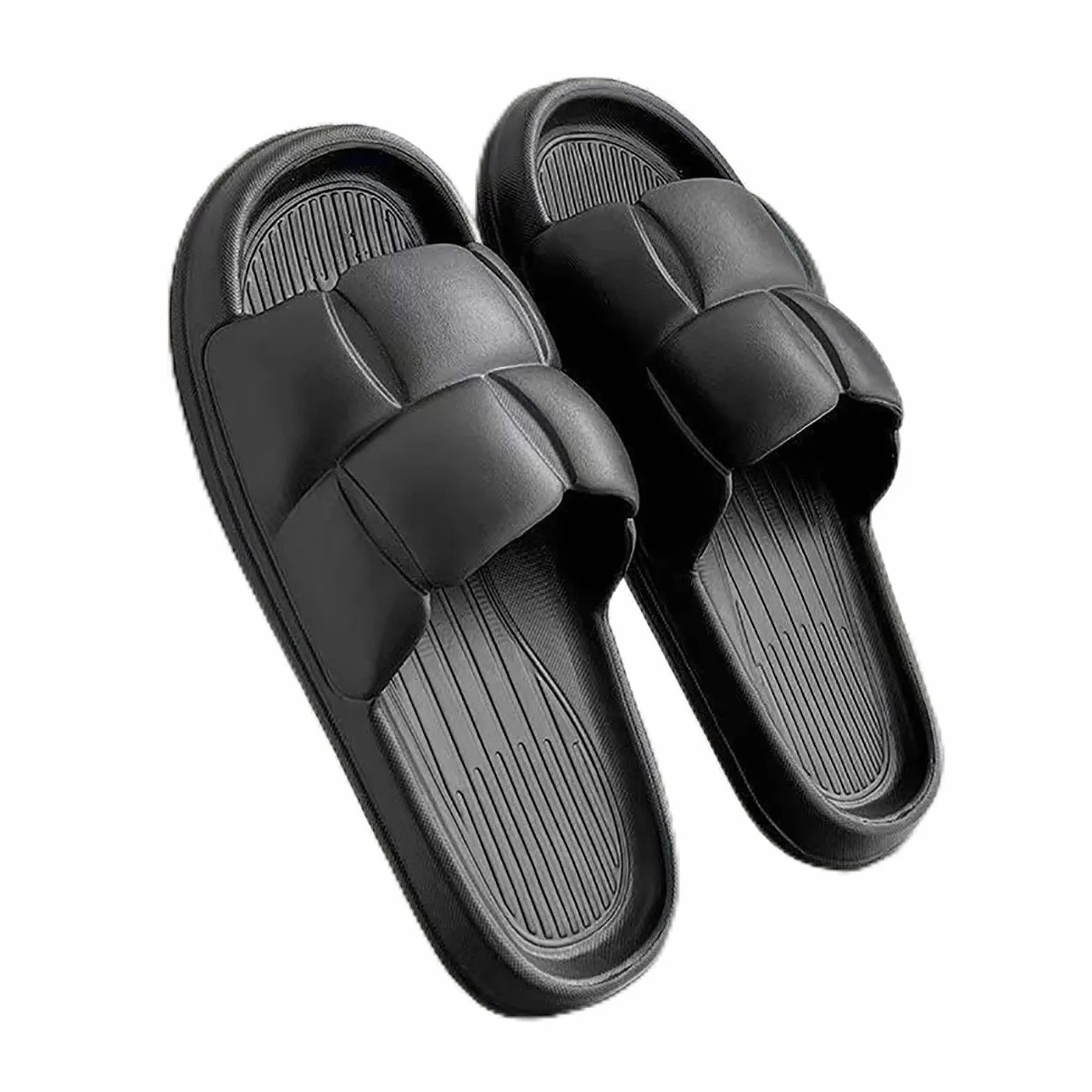 TTDGYYXW Generisch Categoría de Producto Zapatillas para Hombre - Título del Producto Chanclas de Nube para Hombre Zapatillas de Ducha Suelas Acolchadas Extremadamente cómodas Zapatillas Gruesas