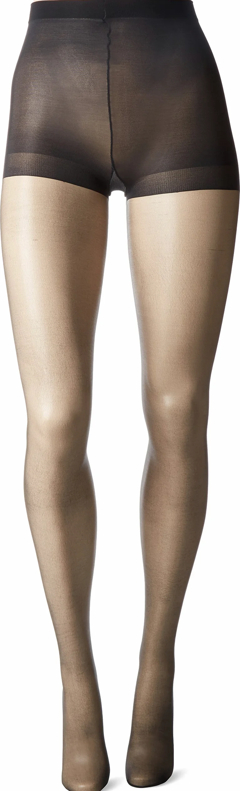 L'eggs Silken Ultra Sheer Run Resist Panty - Pantalones para mujer, color negro