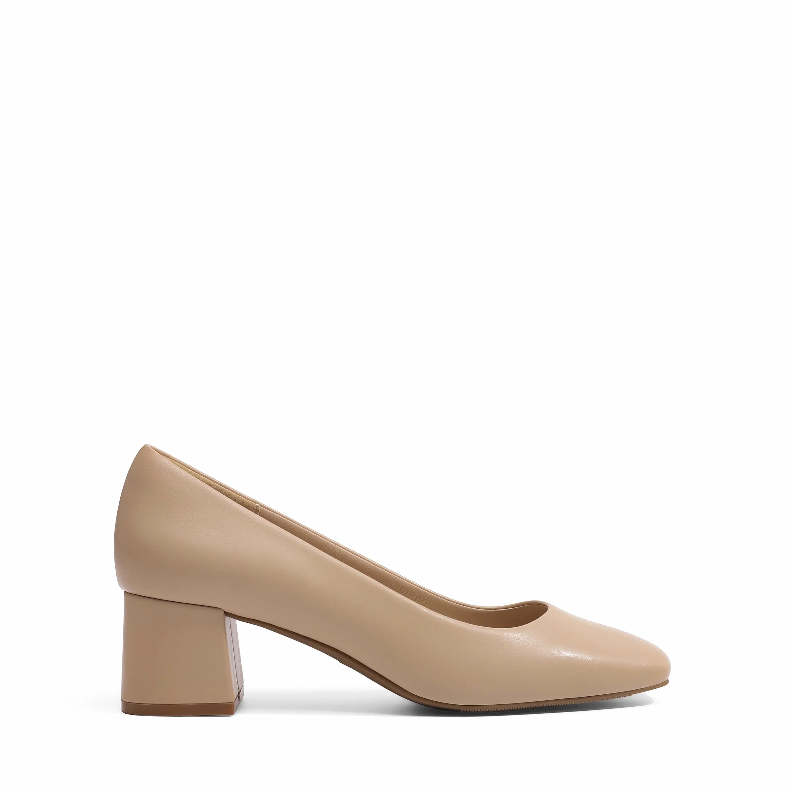 DREAM PAIRS Zapatos de Bajo Tacón Cómodos Mujer Zapatos de Salón Zapatos de Vestir Punta Cuarada con Tacón Ancho SDPU2426W-E