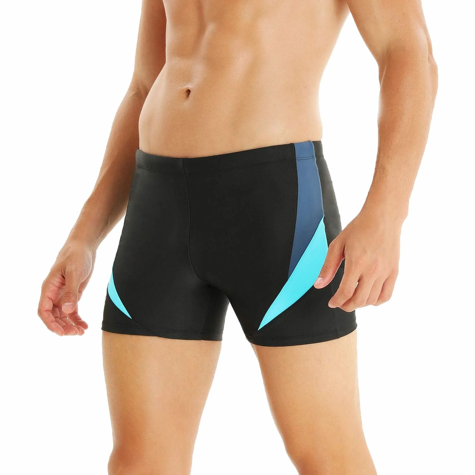 Bañador de Natación para Hombre Pantalones Cortos Protección UV Resistente al Cloro