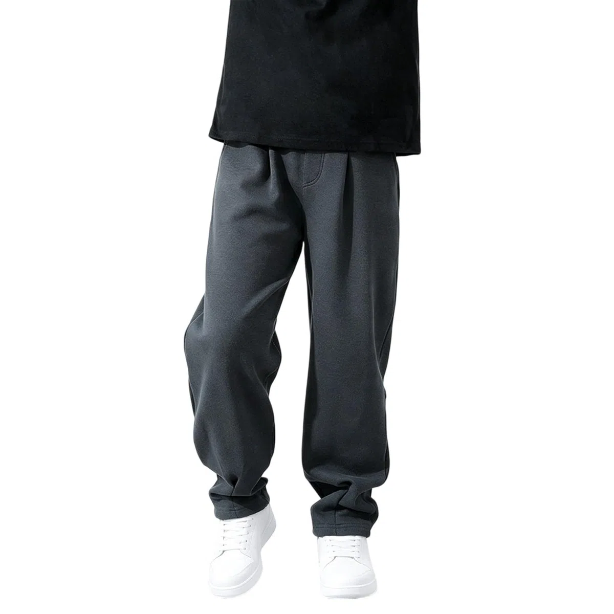 WINWUQB - Pantalones deportivos rectos y sueltos para niños