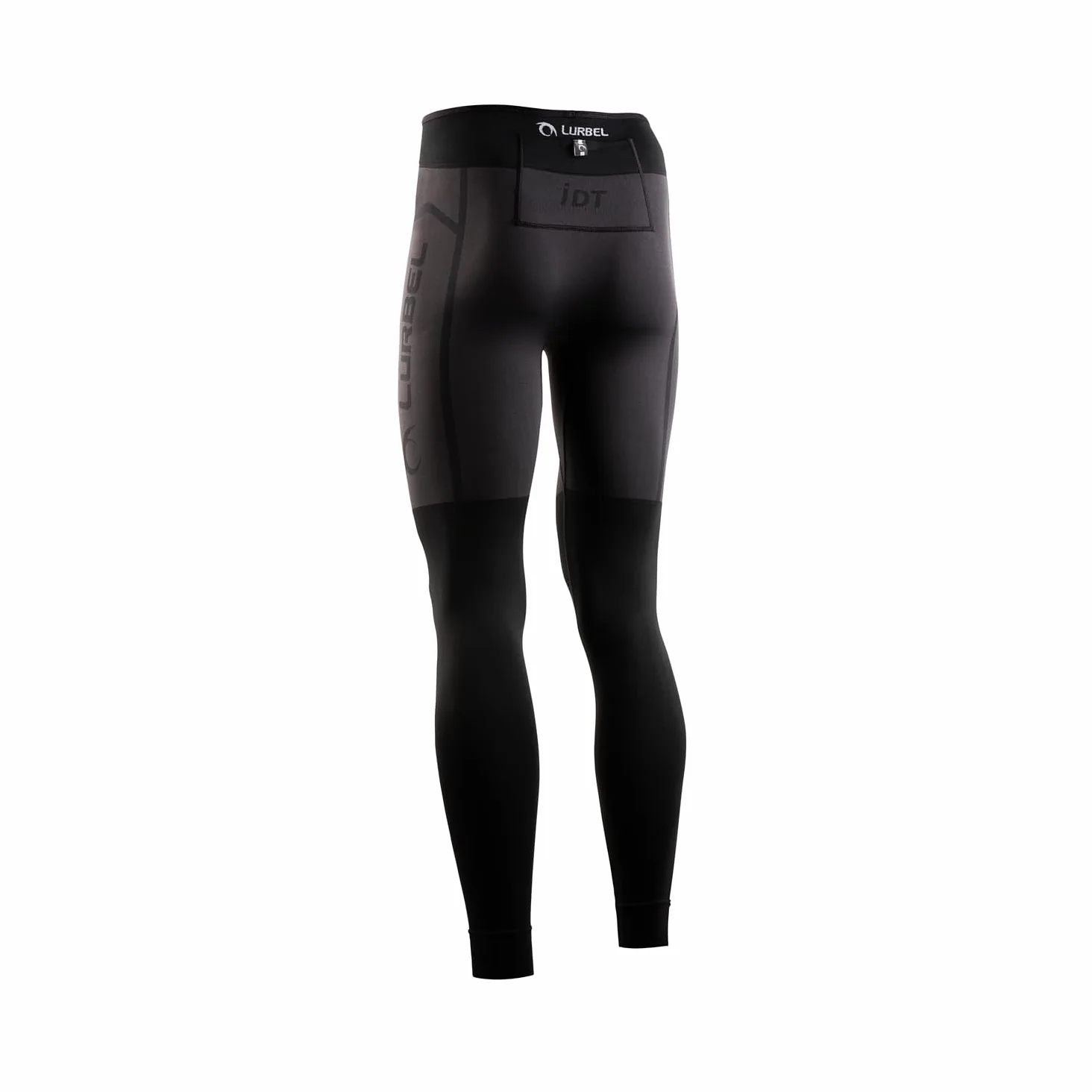 Lurbel Mallas Negras Samba Pants Gris Marengo