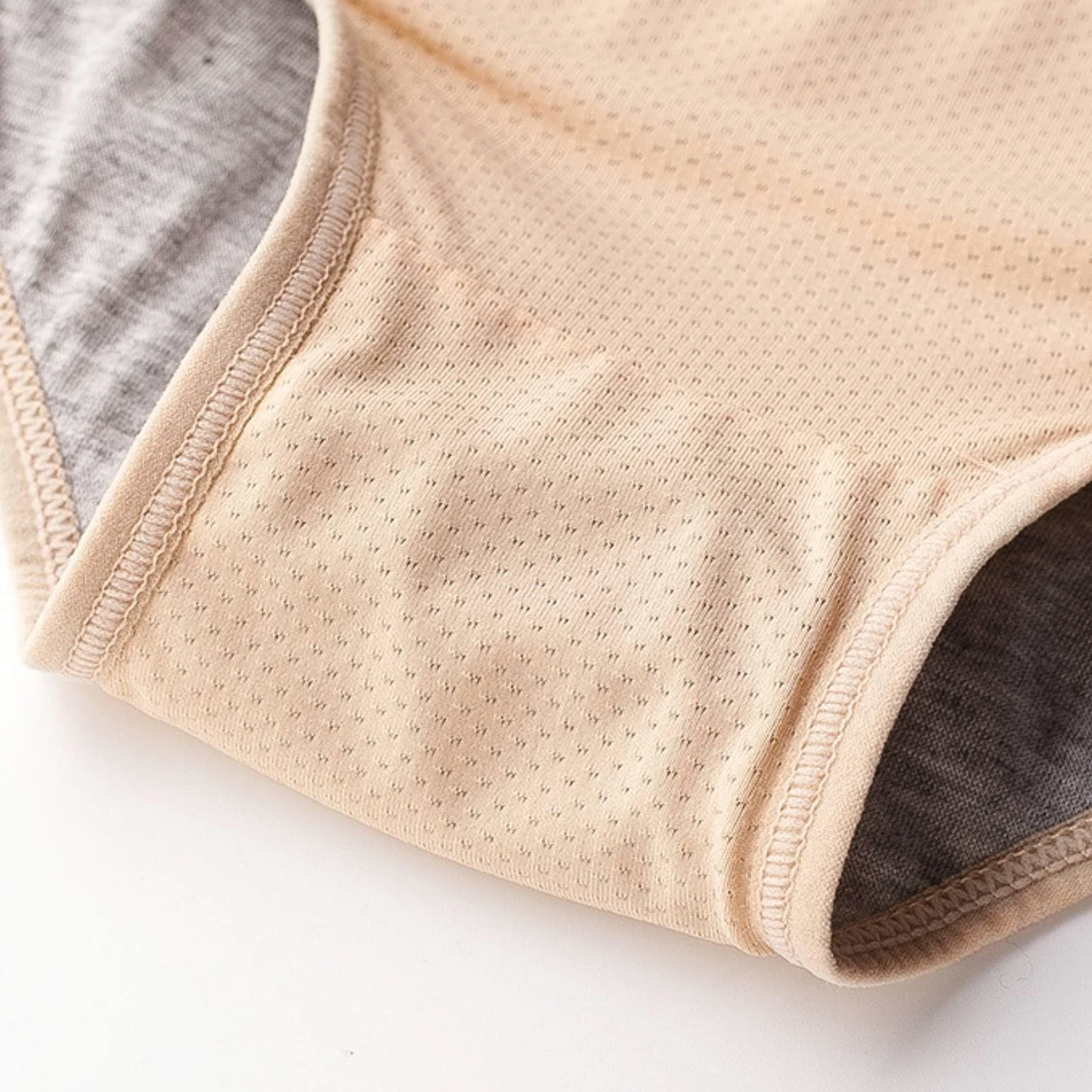 Genérico Bragas de Algodon Altas Barriga Plana Calzones sin Costuras Braga Menstrual Compresión Seamless Underwear Women's Clothing Bragas Calzones Calzoncillos Panties