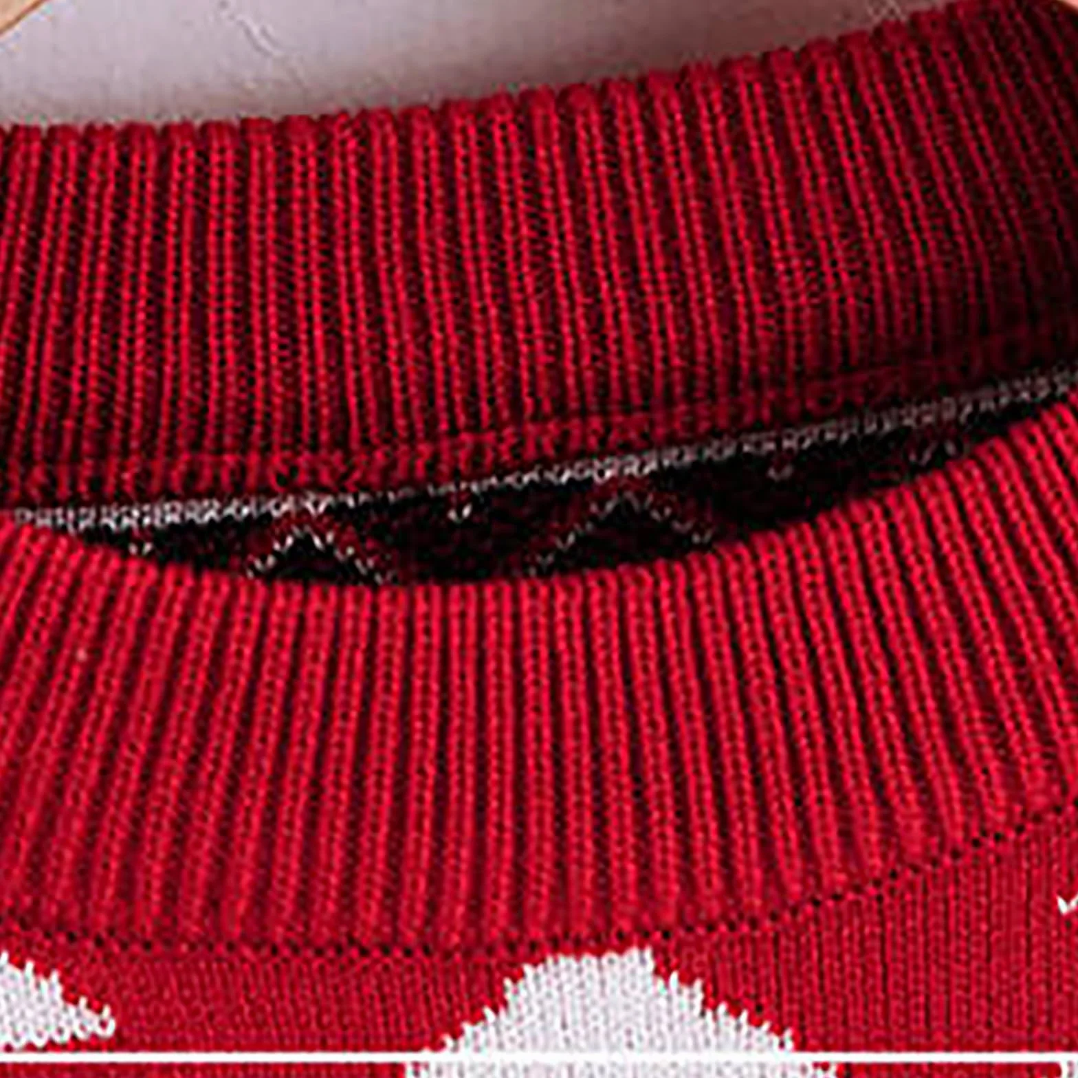 Jersey Navideño Niño Suéter Navidad Sudadera Invierno Niña Copos de Nieve y Reno Prendas de Punto Jersey Navideño Niña Ropa Navidad Bebe Pullover Cálido
