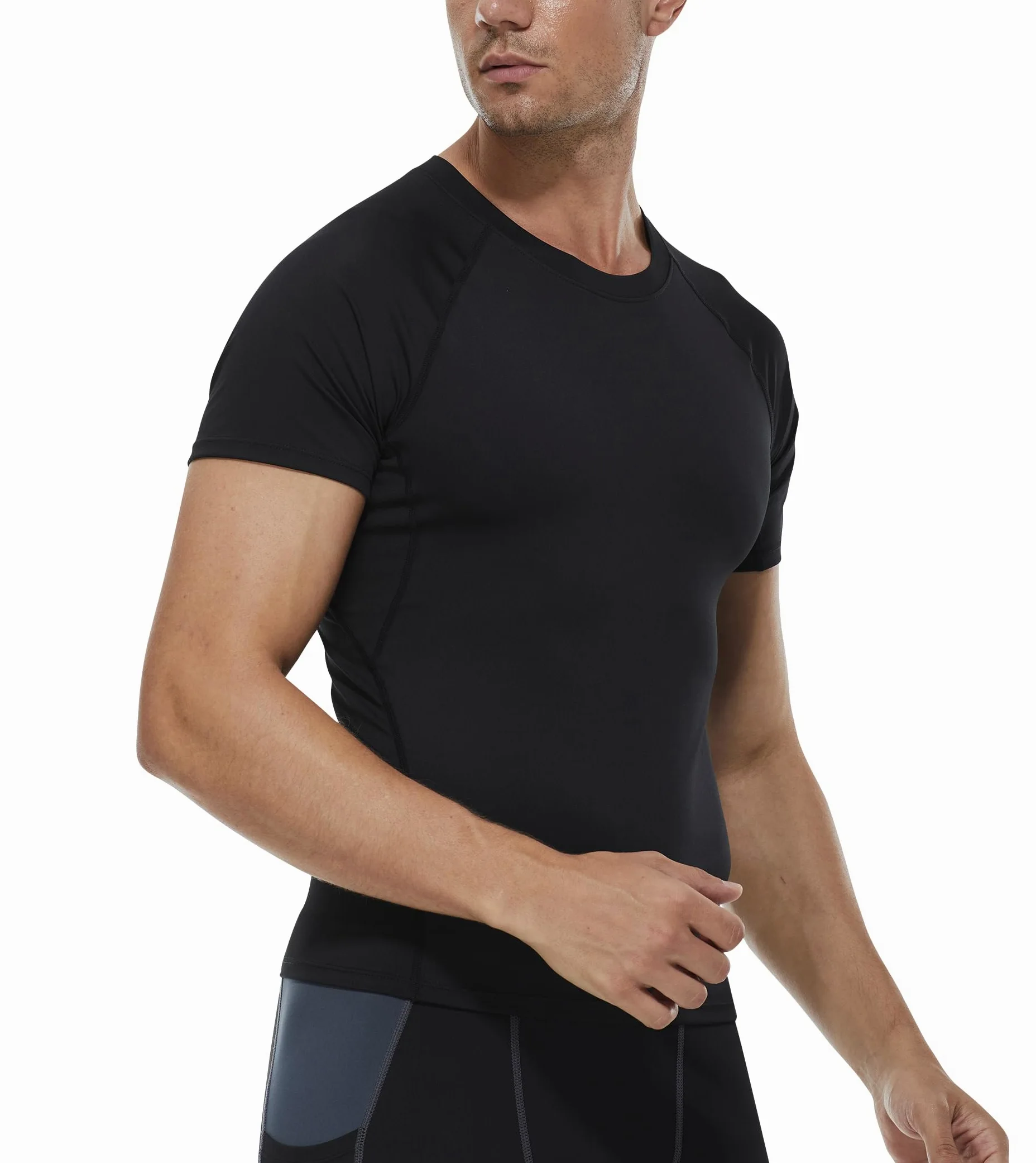 Queerier Camisa de compresión de Manga Larga para Hombre