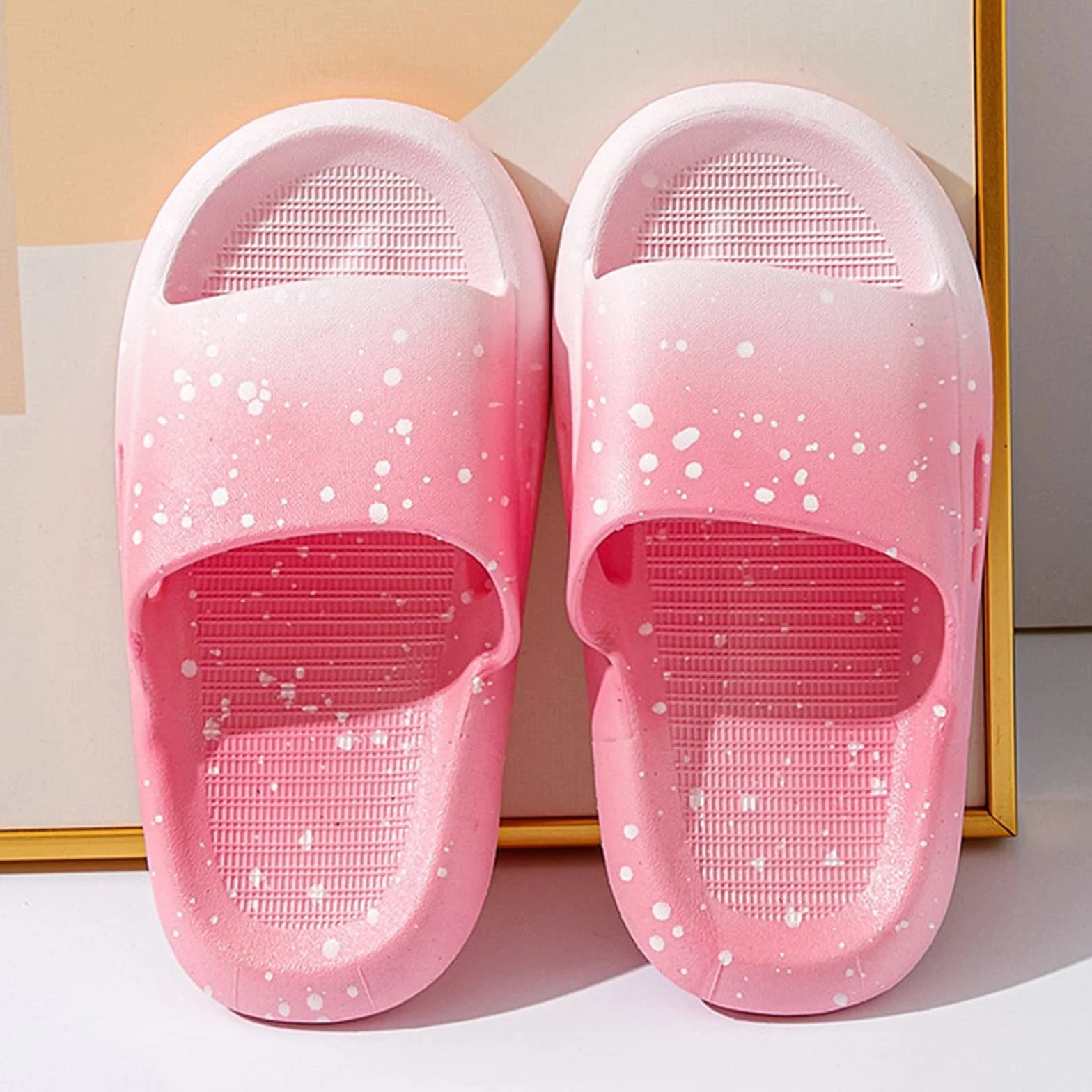 Chanclas de baño para niño, unisex, zapatillas de baño, pantuflas de baño, pantuflas de verano, ducha, zapatillas de baño para niños y niñas, sandalias de playa, suaves, antideslizantes, para niña