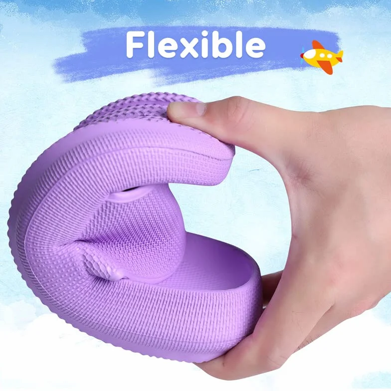 Chanclas Niño De Baño Niña Zapatos De Playa Y Piscina para Niño Sandalias de Diseño Antideslizante Zapatos De Ducha Ligero Chanclas EU29-37