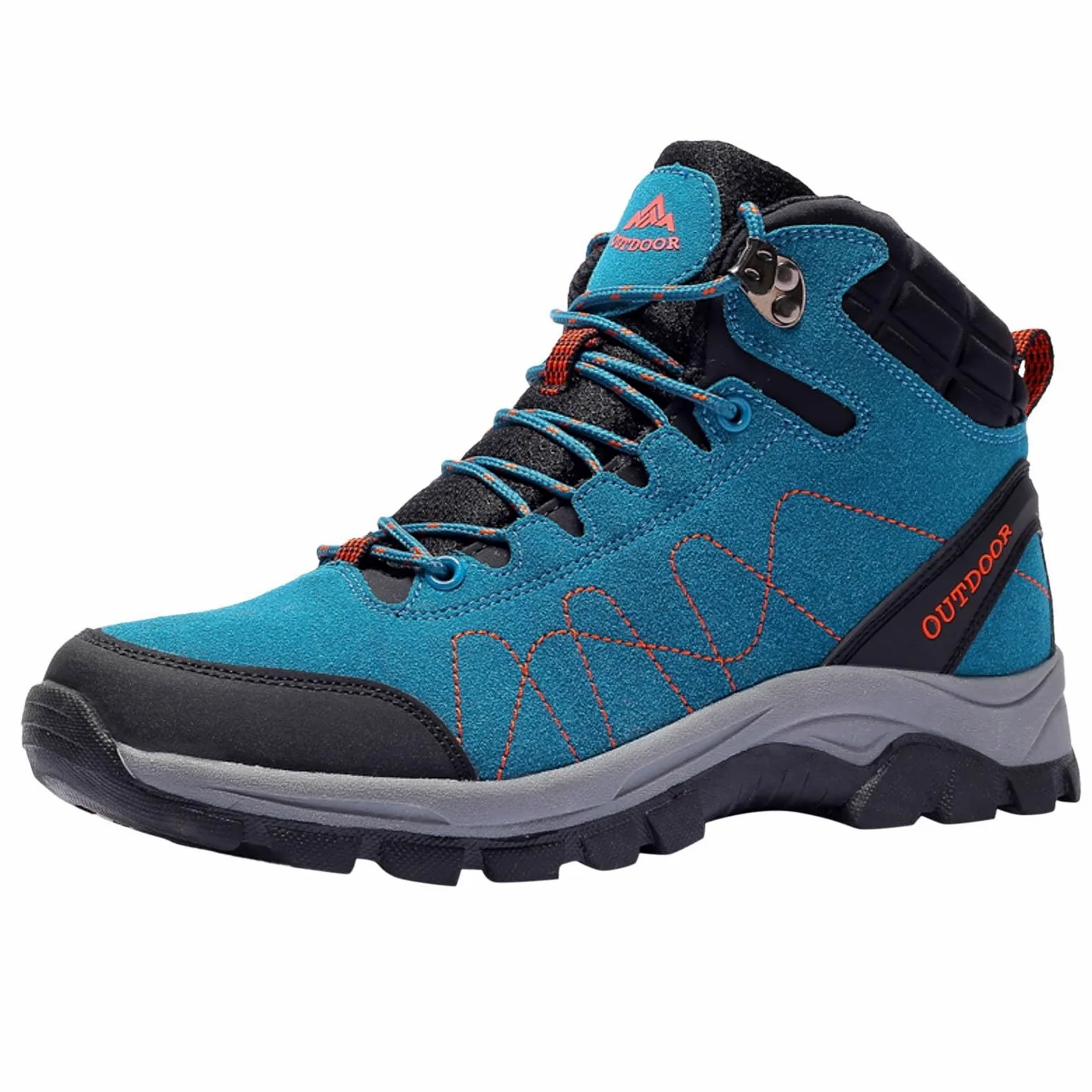 Zapatos de Hombre Pareja, Zapatos de Senderismo de Suela Gruesa, Zapatillas de montañismo al Aire Libre, Antideslizantes y Transpirables para Aventura y Naturaleza