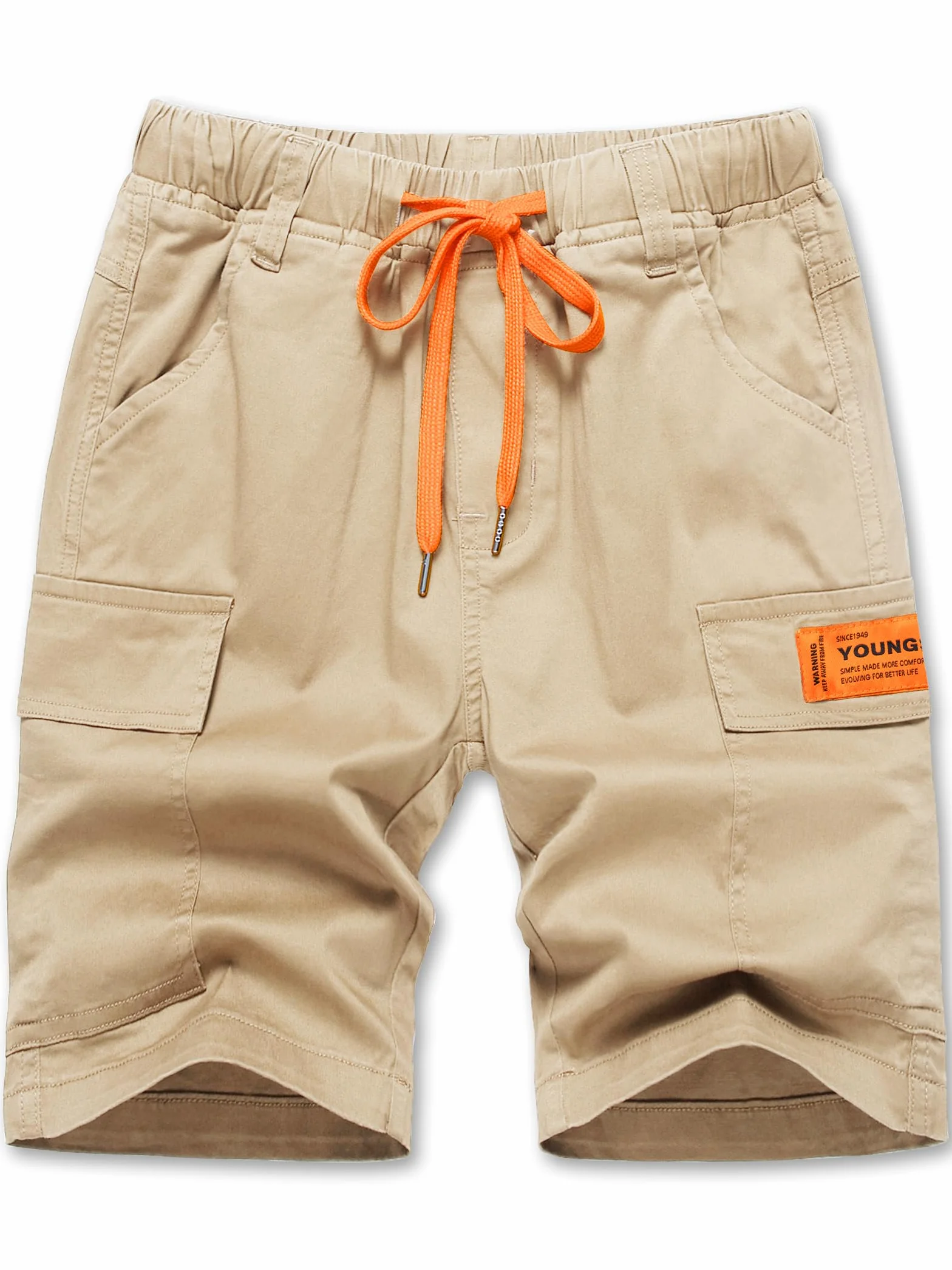 YoungSoul Bermudas Cargo Niño con Bolsillo en Contraste