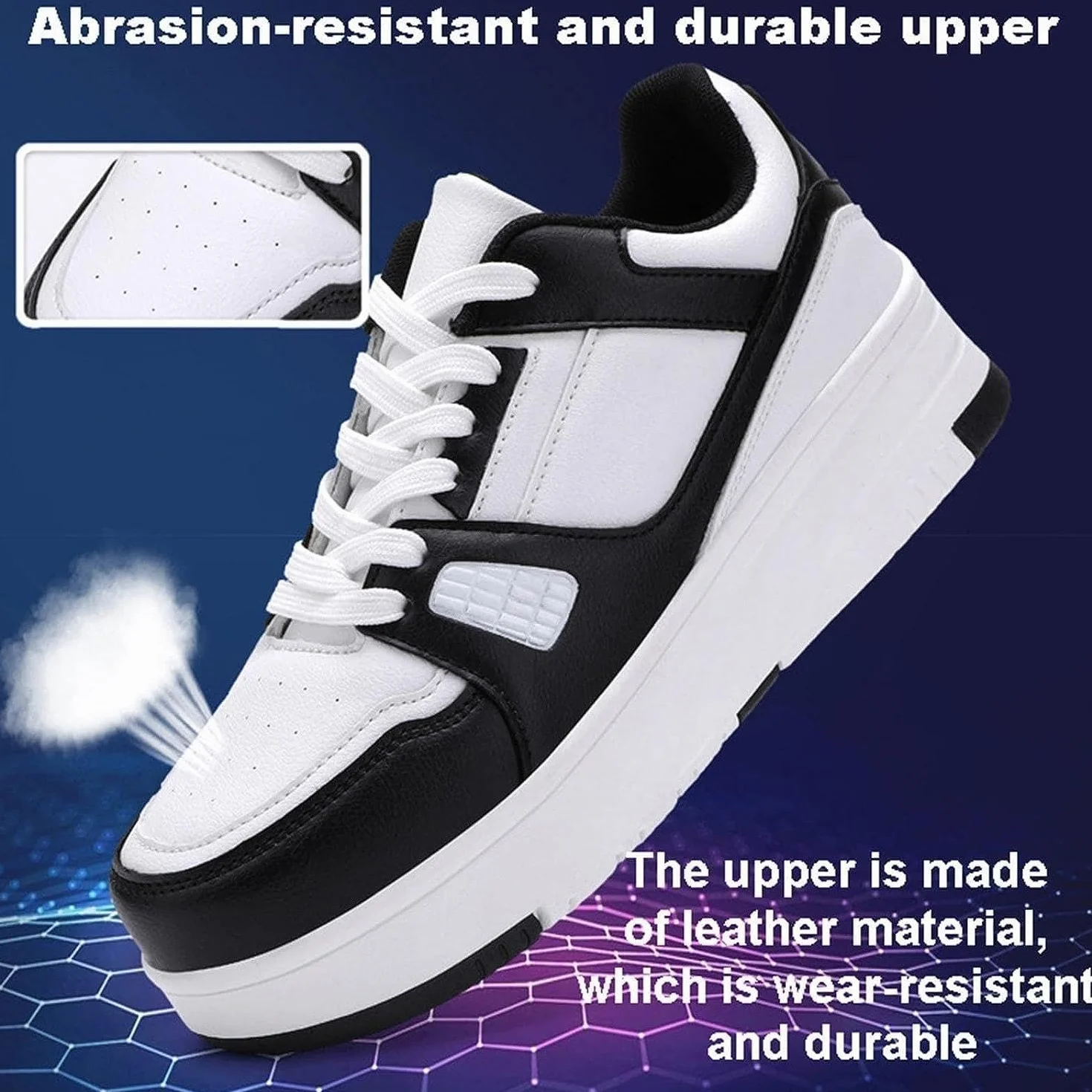 Zapatos con ruedas 2 en 1 para niños y adultos, zapatillas de skate multifuncionales