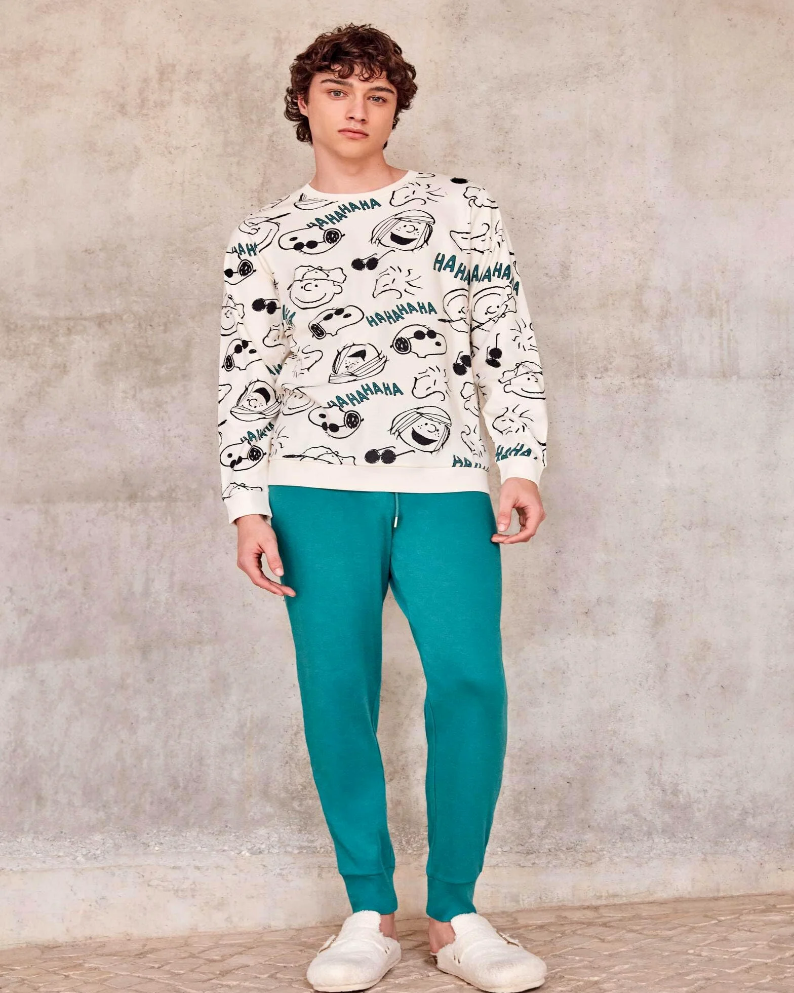 Snoopy - Pijama Snoopy Gisela Hombre Invierno Hombre