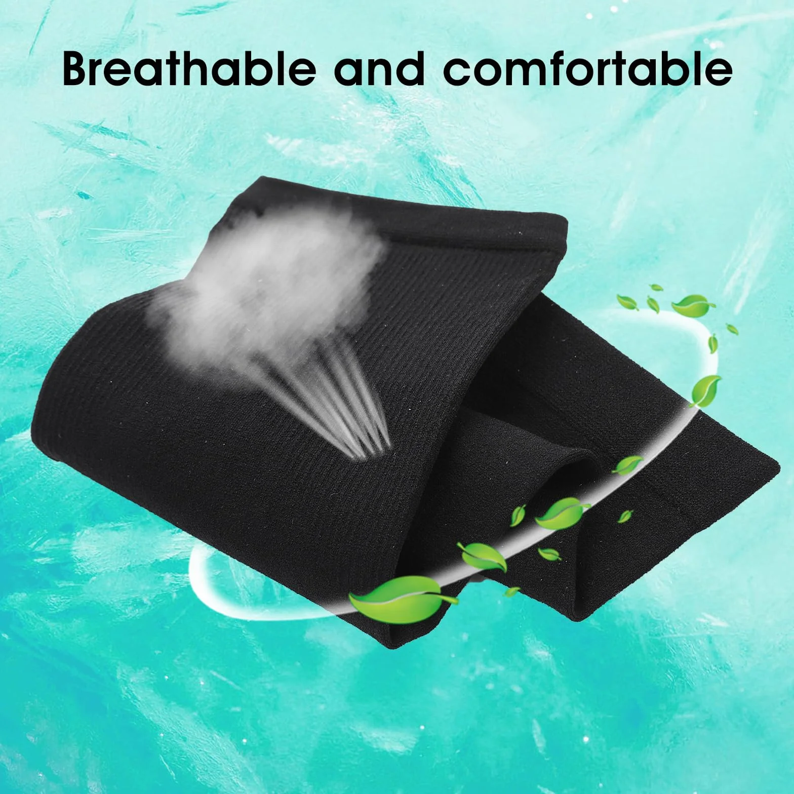 Telooco 2 Pares Mangas Niños Mangas de Protección Solar Protectores de Brazos Negro Blanco Seda de Hielo Comprimida Anti-UV Anticortes para Niños y Niñas