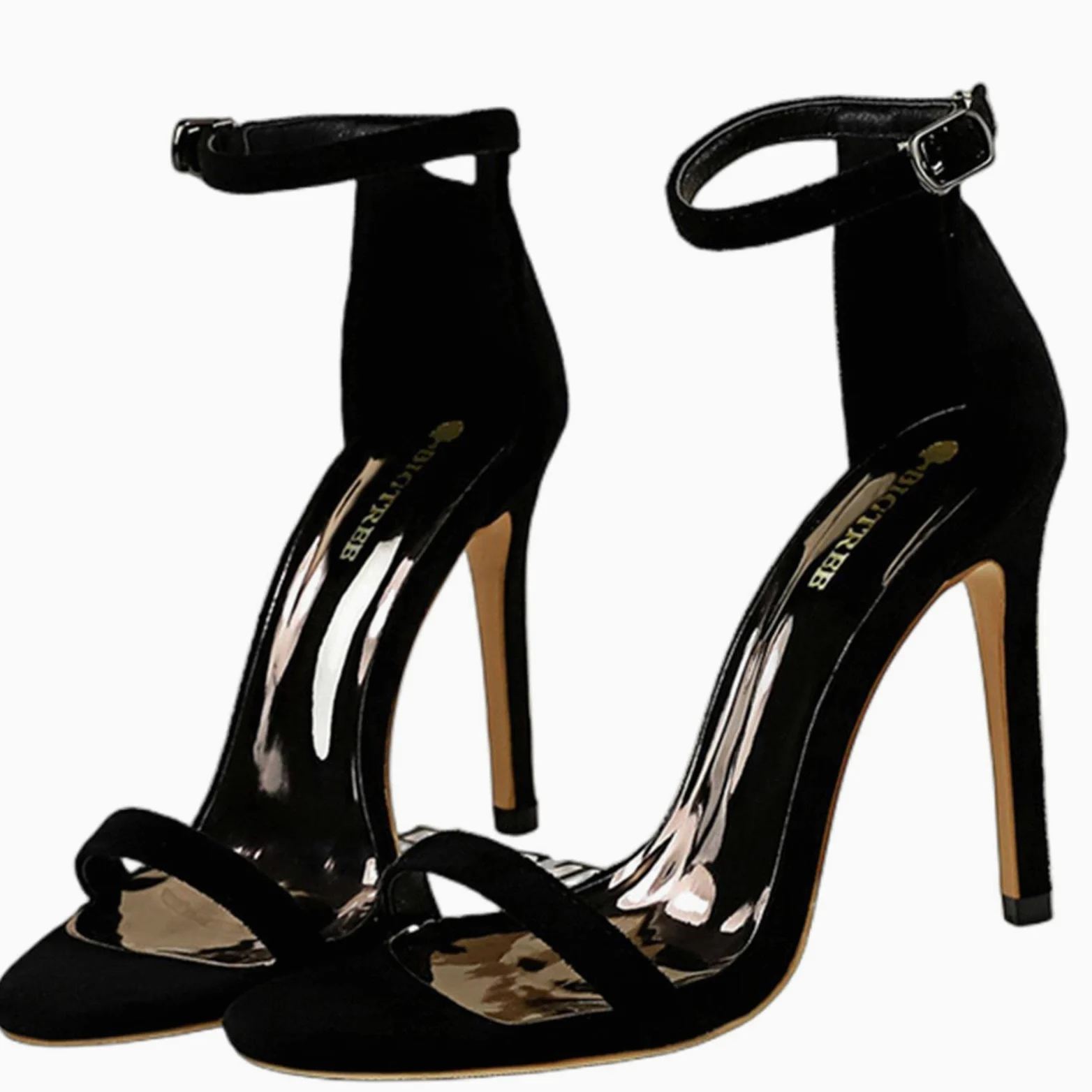 Tacones Mujer Sexy Mujeres De 9 Cm Tacones De Altura Sandalias De Cristal Boda Tacones De Tacones De Tacones De Tacón Sandles Brillo