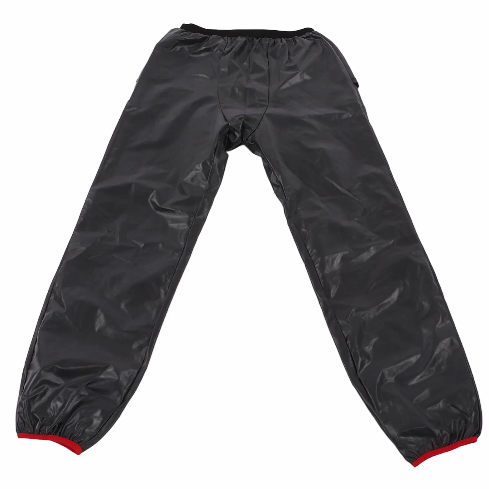 Pantalones de Lluvia Reflectantes Impermeables Gris Oscuro para Ciclismo
