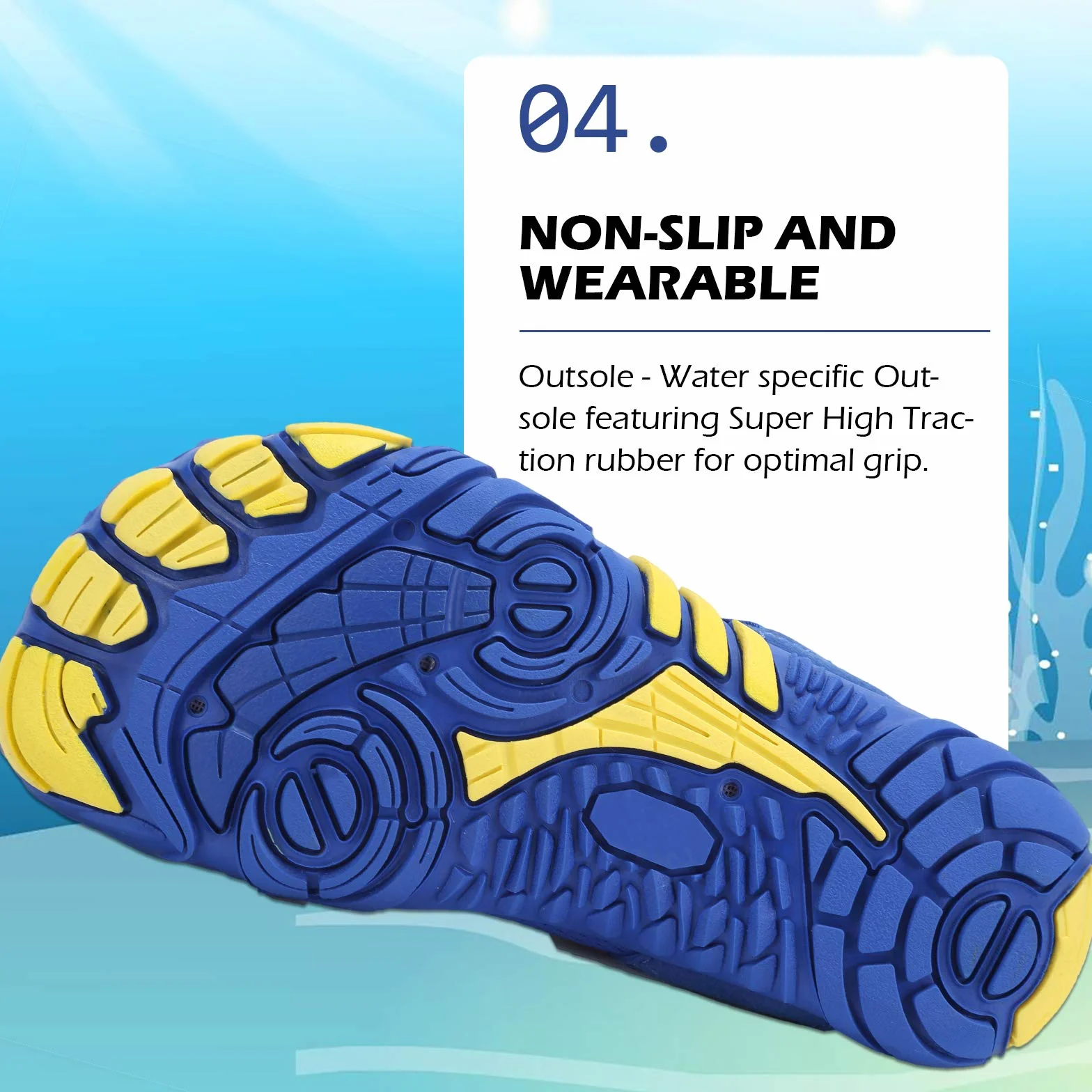 DimaiGlobal Calzado Descalzos Niñas Niños Zapatillas de Trail Running Barefoot Secado Rápido Zapatos de Agua Transpirable Antideslizante para Playa 36EU Azul