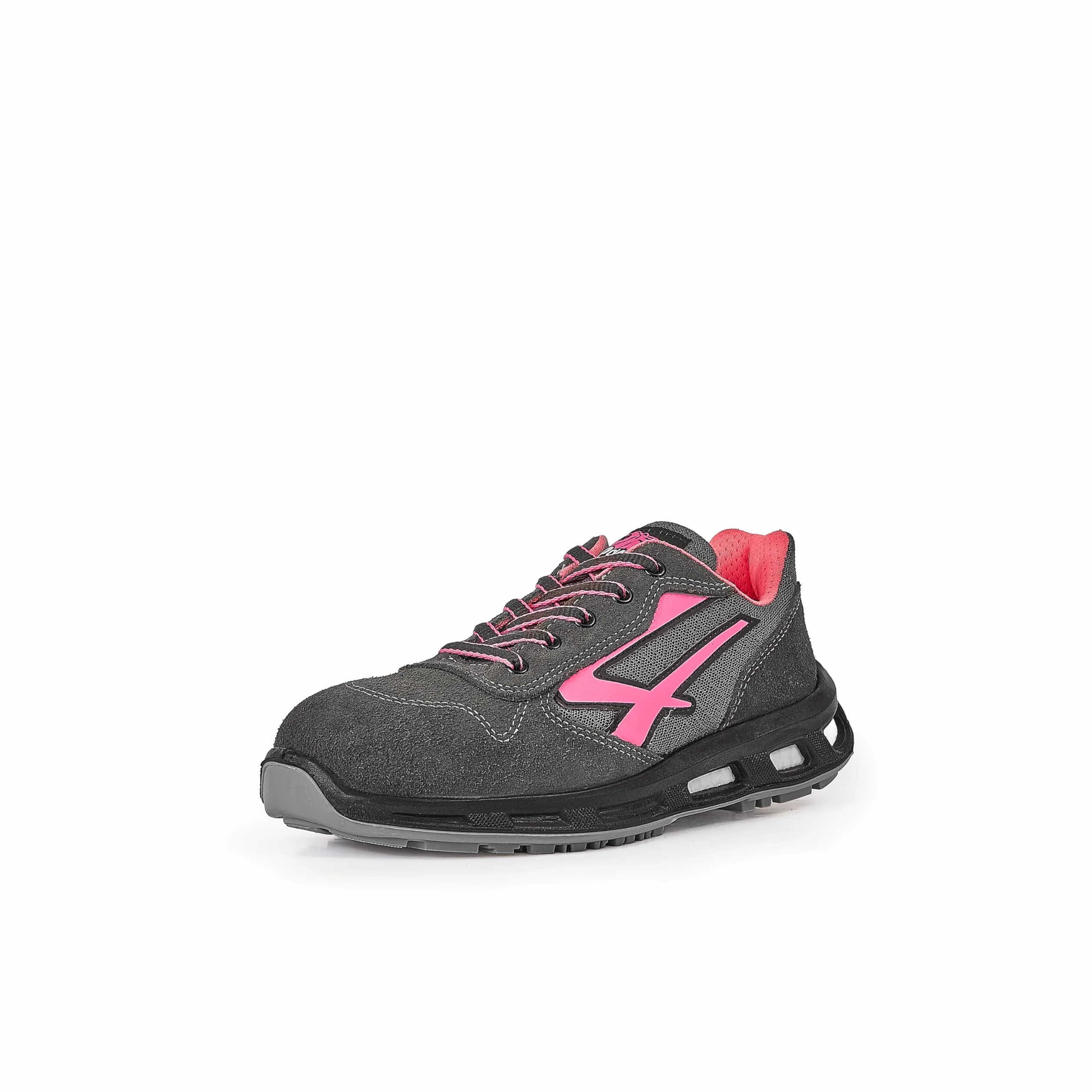 U-Power Red Lion Verok Zapatos de Seguridad Unisex Ligeros Antipinchazos Antideslizantes Puntera Aluminio Pink Rose