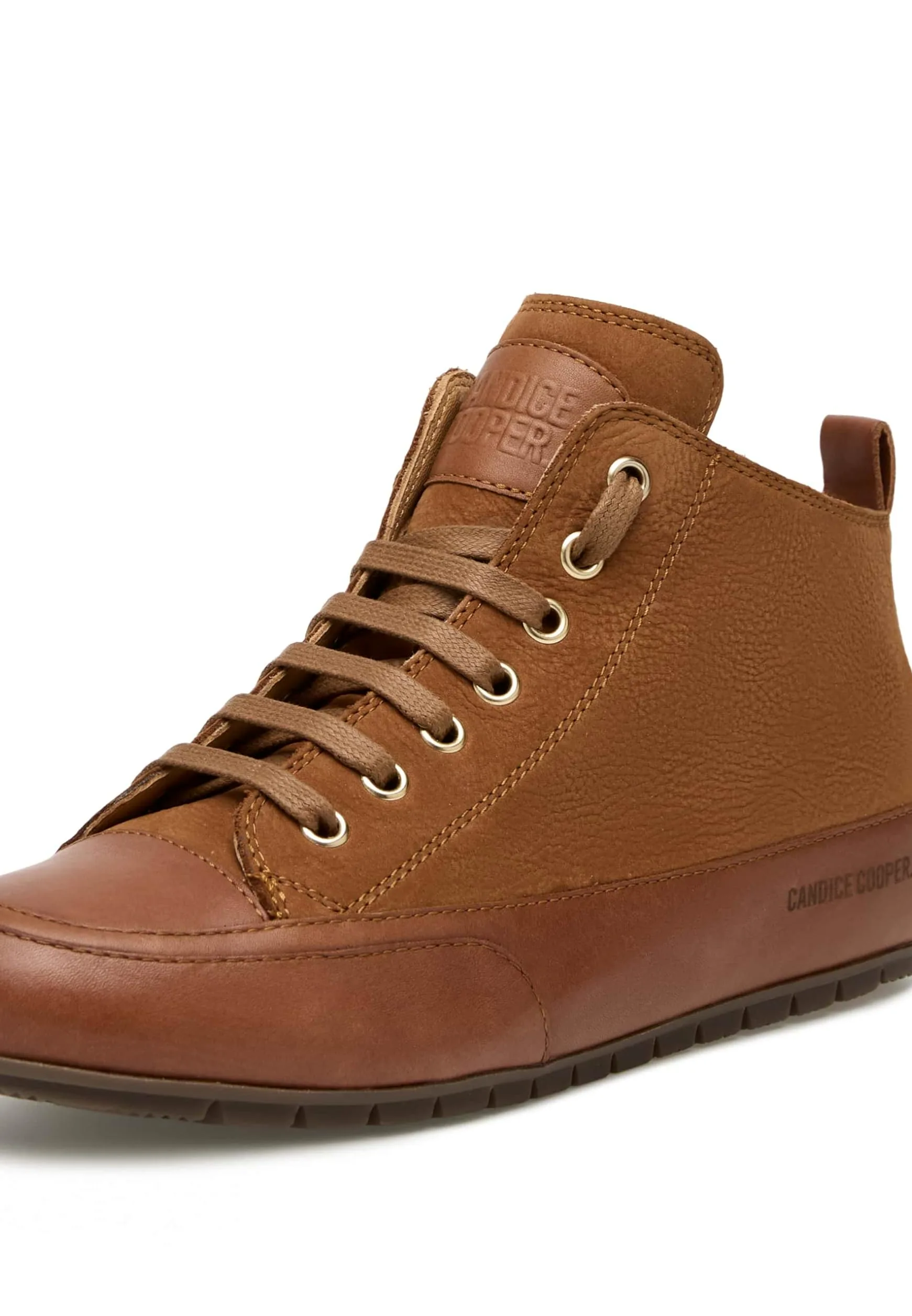 Candice Cooper Mid-Zapatillas de Piel y Ante