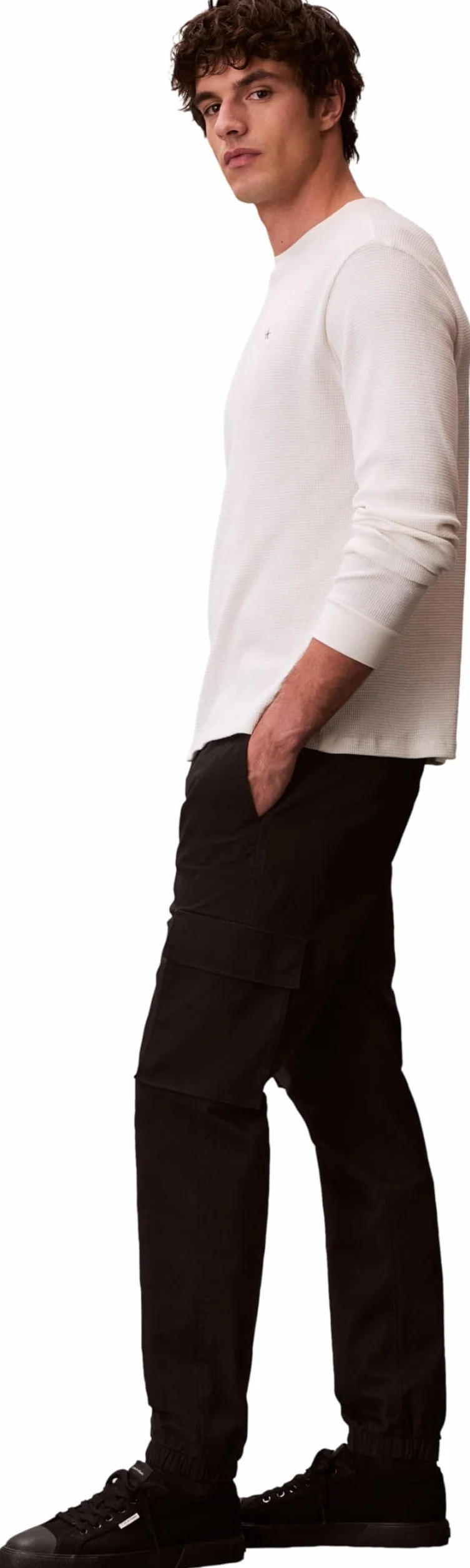 Calvin Klein Pantalón Cargo Hombre Comfort Cotton Skynny Fit