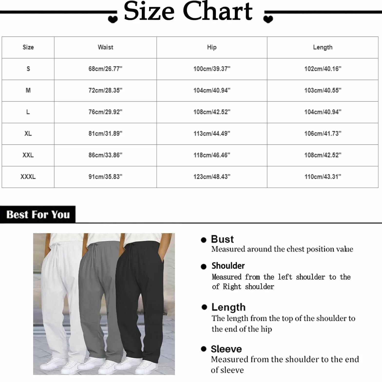 Generisch Pack de 3 pantalones de chándal largos para hombre, holgados, transpirables, de un solo color, pantalones deportivos elegantes, pantalones de chándal prácticos, pantalones ligeros para