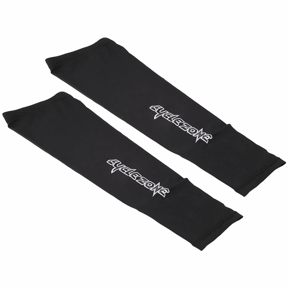 VGEBY1 Color Negro Unisex Summer Sun Protección UV Resistente a Las Mangas de la Pierna para Ciclismo en Bicicleta Senderismo Correr(M)