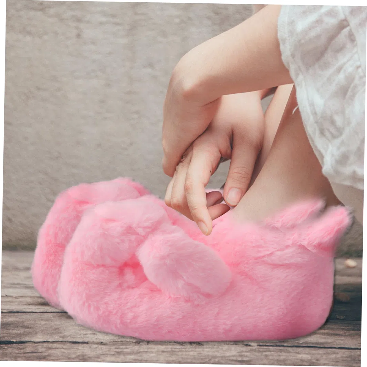 LIFKOME Pantuflas De Oso De Peluche Zapatillas De Dibujos Animados Pantuflas Divertidas De Animales Zapatillas Mullidas De Animales De Peluche Cálido Interior Brown Felpa