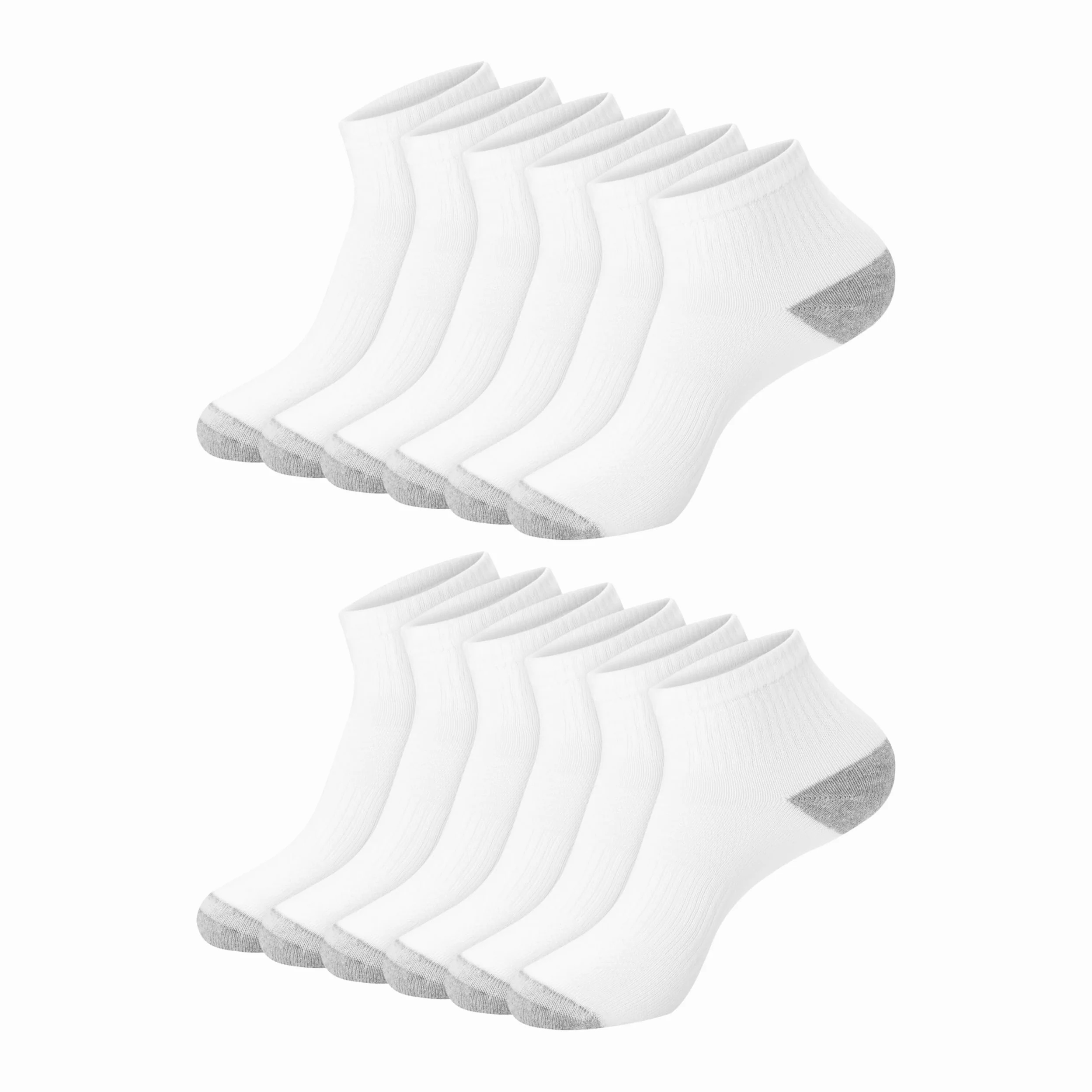 Hanes Active Cool X-temp - Calcetines para hombre (14 pares, ligeros, resistentes a la humedad, acolchados)