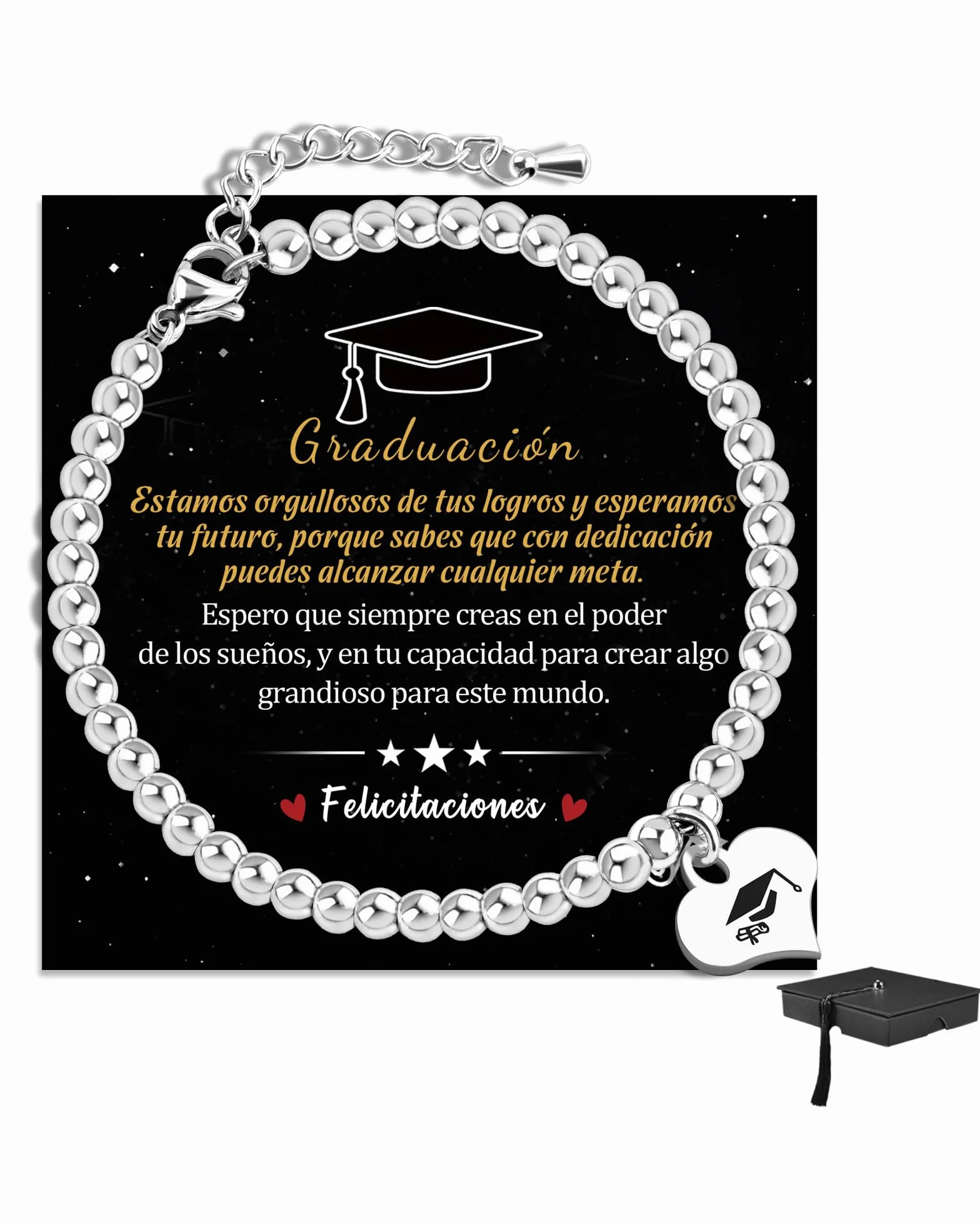 SUNSH Pulsera Graduación para Mujer Regalo Original