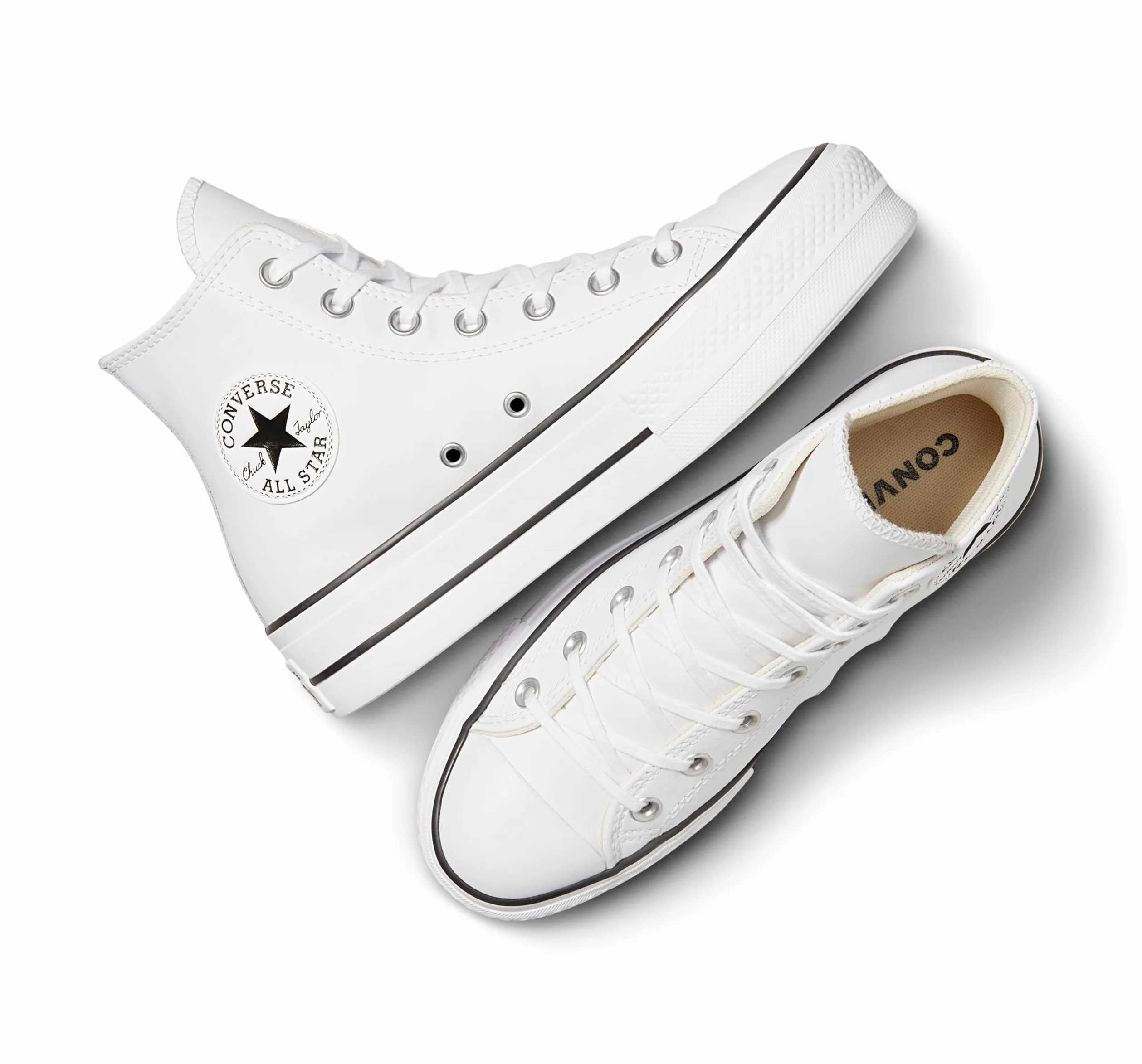 Converse Women's Chuck Taylor All Star Lift Clean Hi-Top Trainers