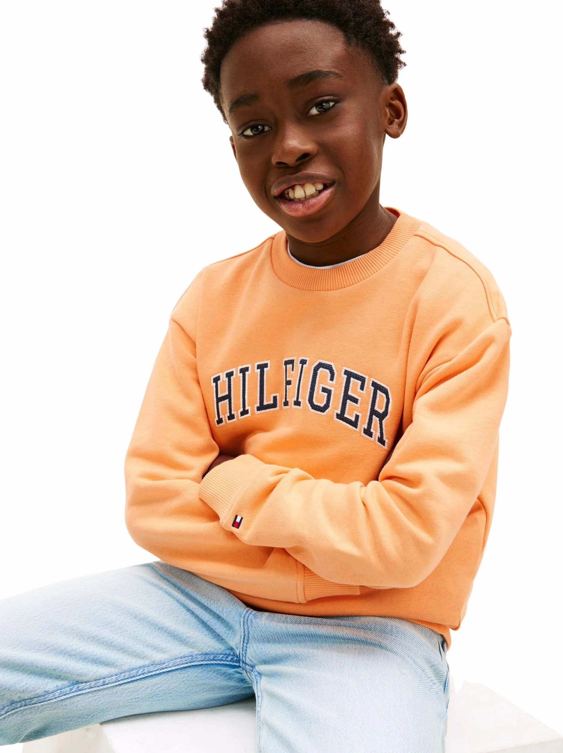 Tommy Hilfiger Varsity Sweatshirt Kb0kb10404 Sudadera Niños Pack 1