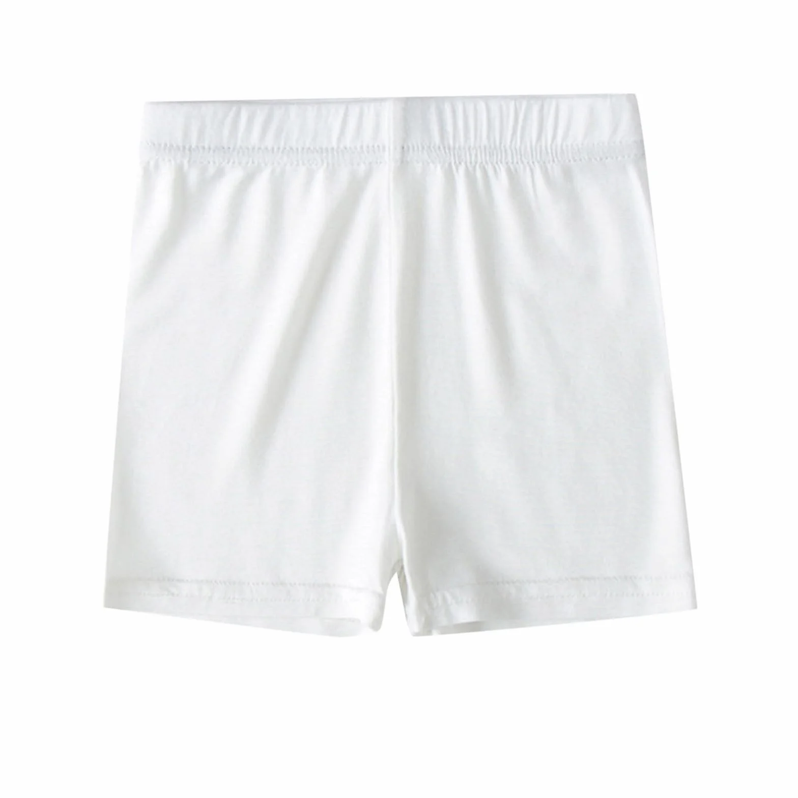 Pantalones cortos de danza para niños transpirables color sólido