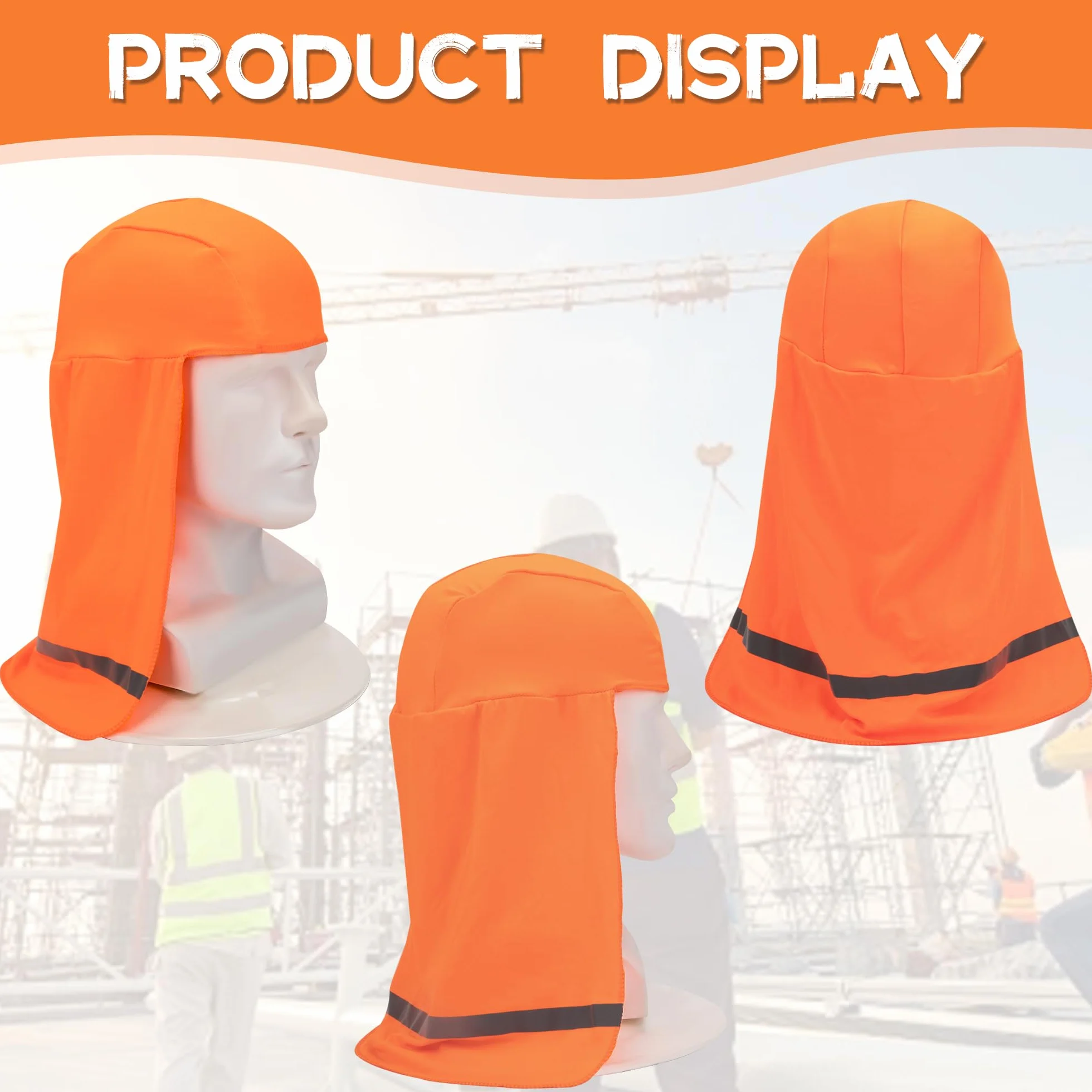 Forros de Casco Gorro de Absorber Sudor Bandana Ciclismo Hombre con Solapa de Cuello 3 Piezas