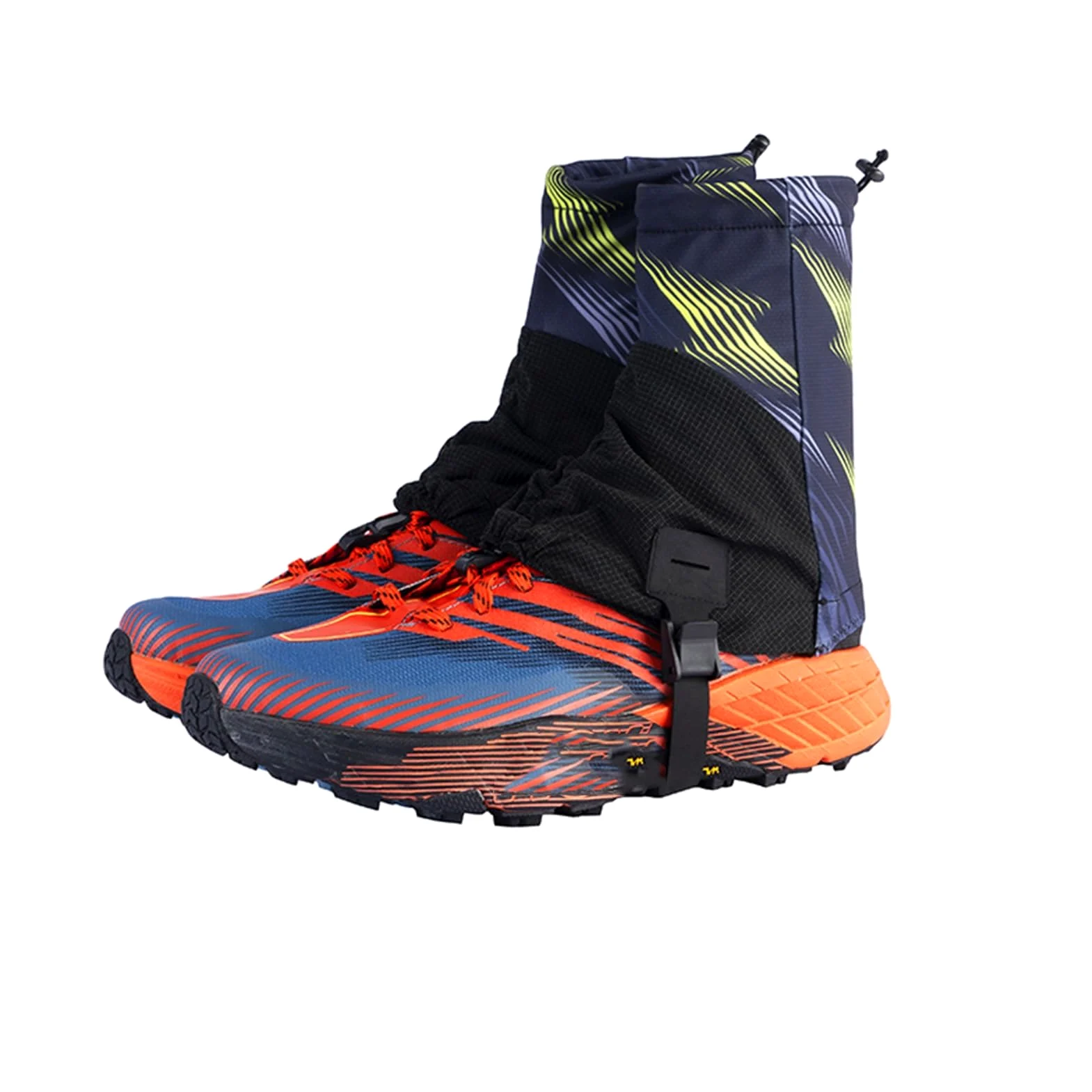 Polainas for piernas, polainas for exteriores, polainas impermeables y duraderas, trail running, accesorios for senderismo y montañismo en el desierto, polainas for ciclismo (1 par) ( Color : Style 4