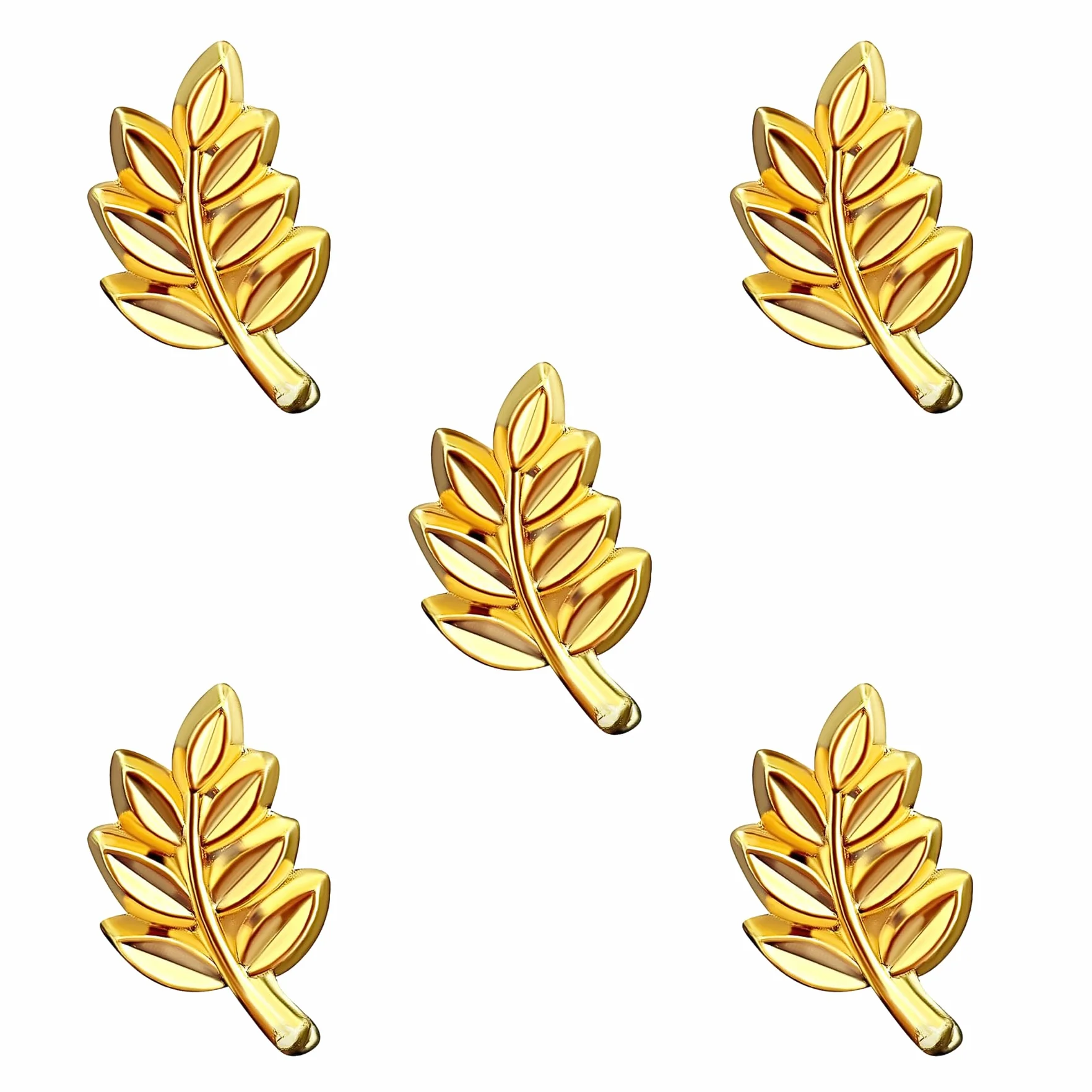 Pin's Acacia Masonería France Dorado Branche de Acacia Joya 12 mm símbolo masónico Zinc