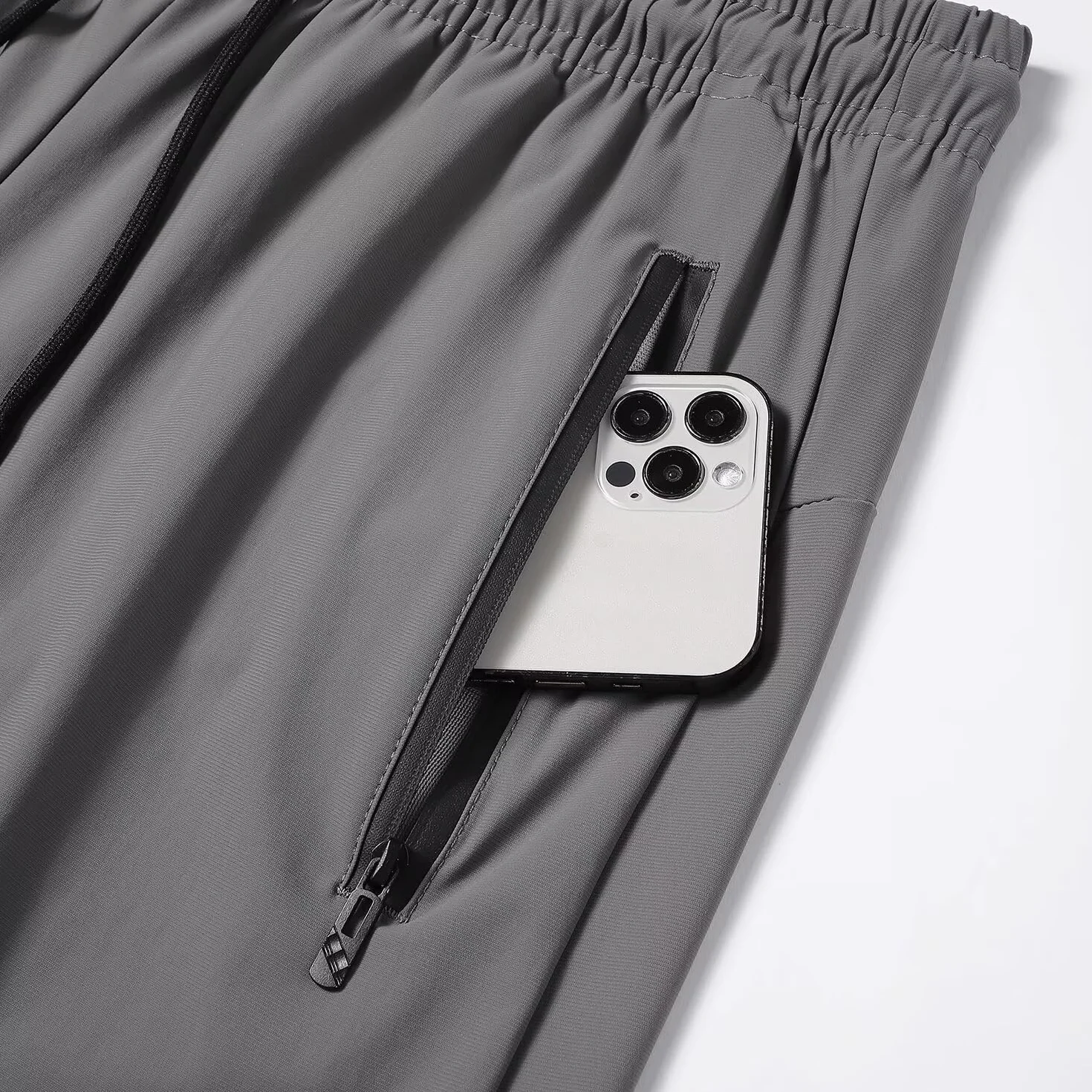 shepretty Hombre Deporte con Bolsillos Pantalones Cortos Deportivos de Secado Rápido y Transpirables para Correr Entrenamiento Ropa Shorts Deportiva